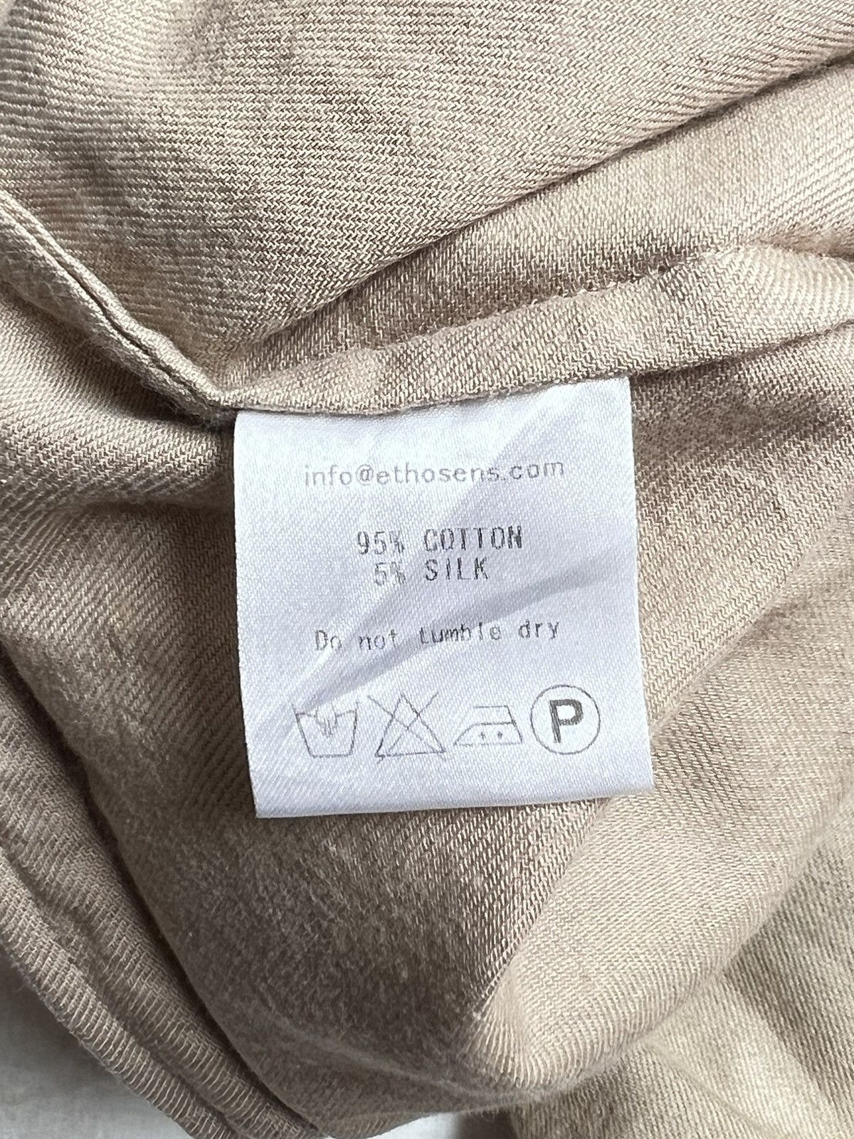 Japanese Brand ETHOSENS Long Shirt Size US S / EU 44-46 / 1 - 13 Thumbnail