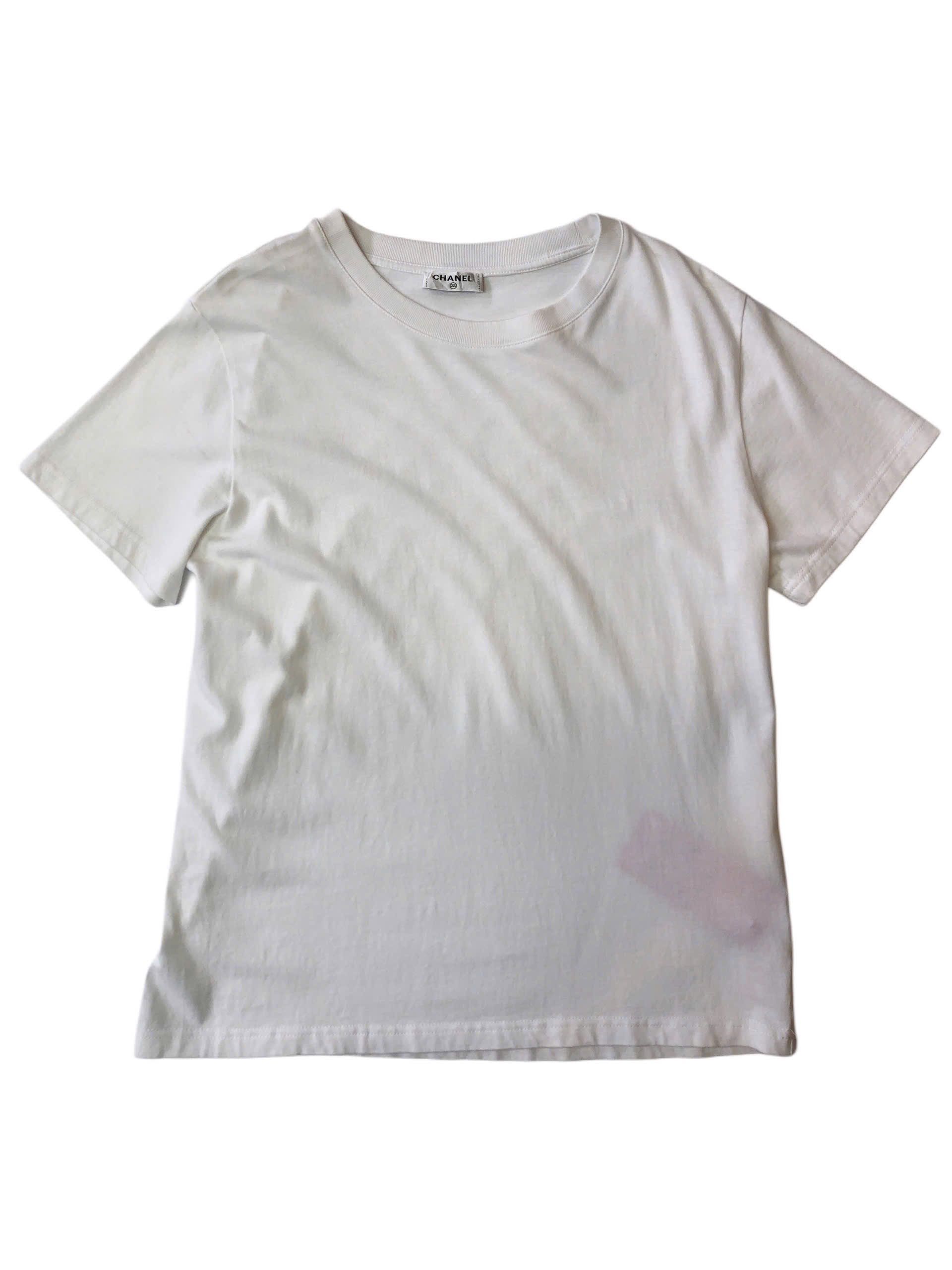 Chanel CHANEL UNIFORM WHITE SHIRT | Grailed