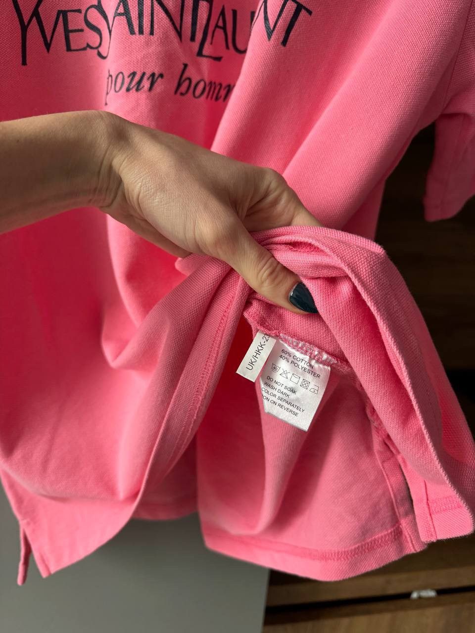 Yves Saint Laurent Yves Saint Laurent Polo Shirt Size US XL / EU 56 / 4 - 3 Thumbnail