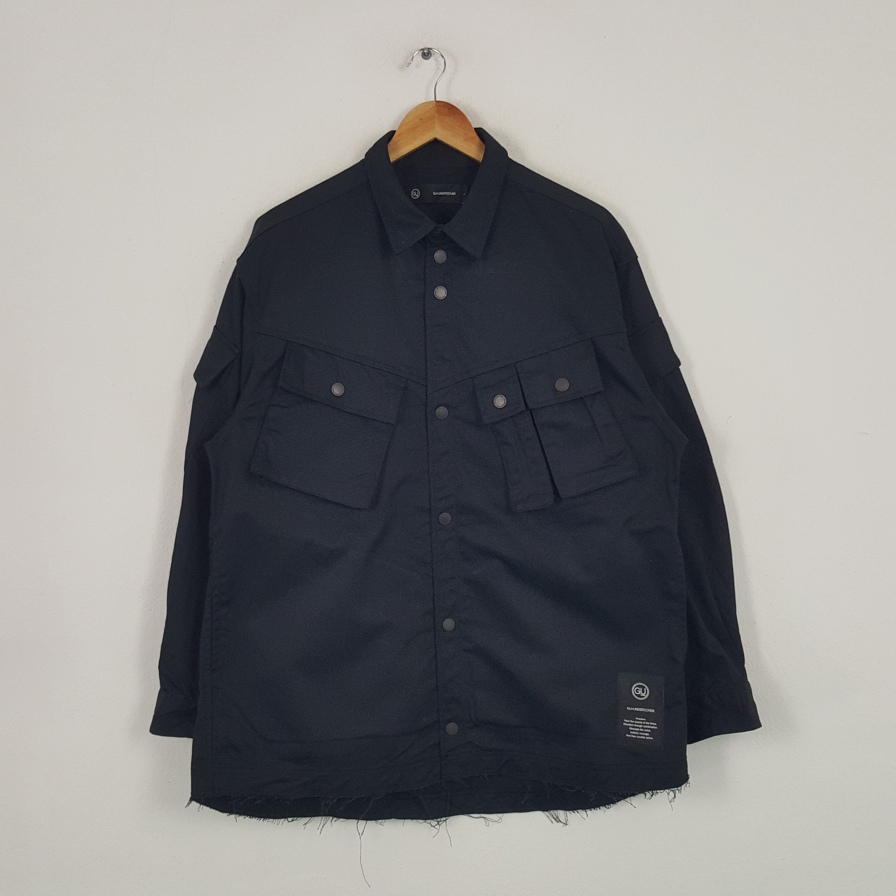 GU × Undercover × Vintage Vintage Gu X Undercover Japanese Brand Rare Jacket Size US L / EU 52-54 / 3 - 3 Thumbnail