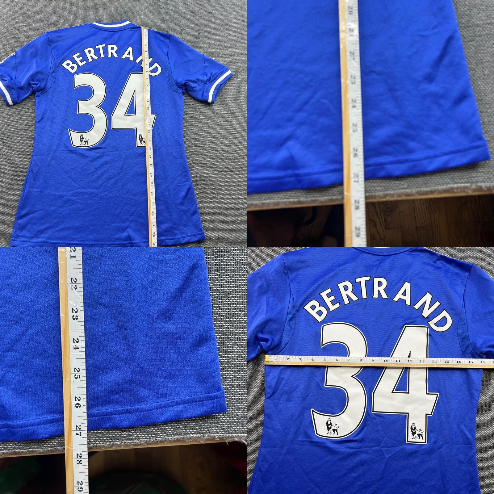 Adidas Chelsea 2013 2014 Home Bertrand Player Issue Mens Football Jersey Size S/M Blue Adidas Size US S / EU 44-46 / 1 - 11 Thumbnail