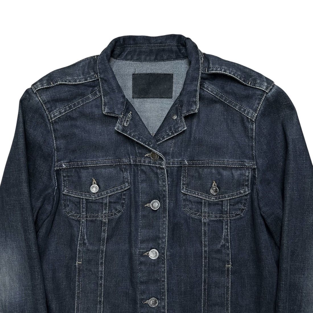 Gucci Gucci by Tom Ford Military Trucker Denim Jacket - SS02 Size US S / EU 44-46 / 1 - 5 Thumbnail