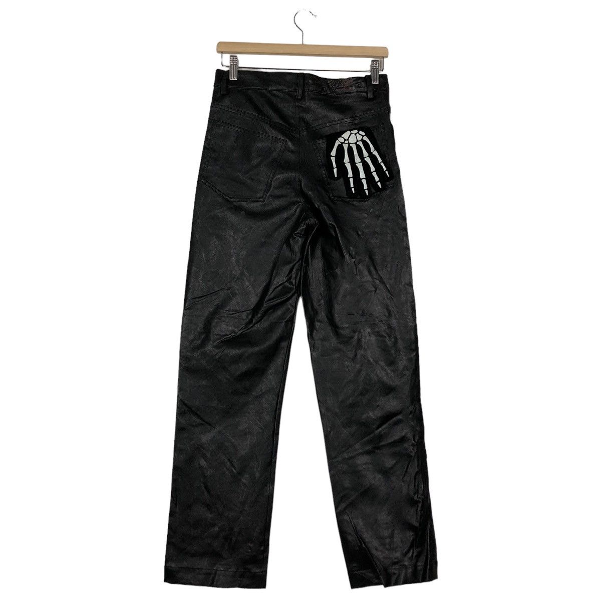 Genuine Leather 🔥90’s Vintage Genuine Leather Pants Fellow Issey Miyake Size US 28 / EU 44 - 7 Thumbnail