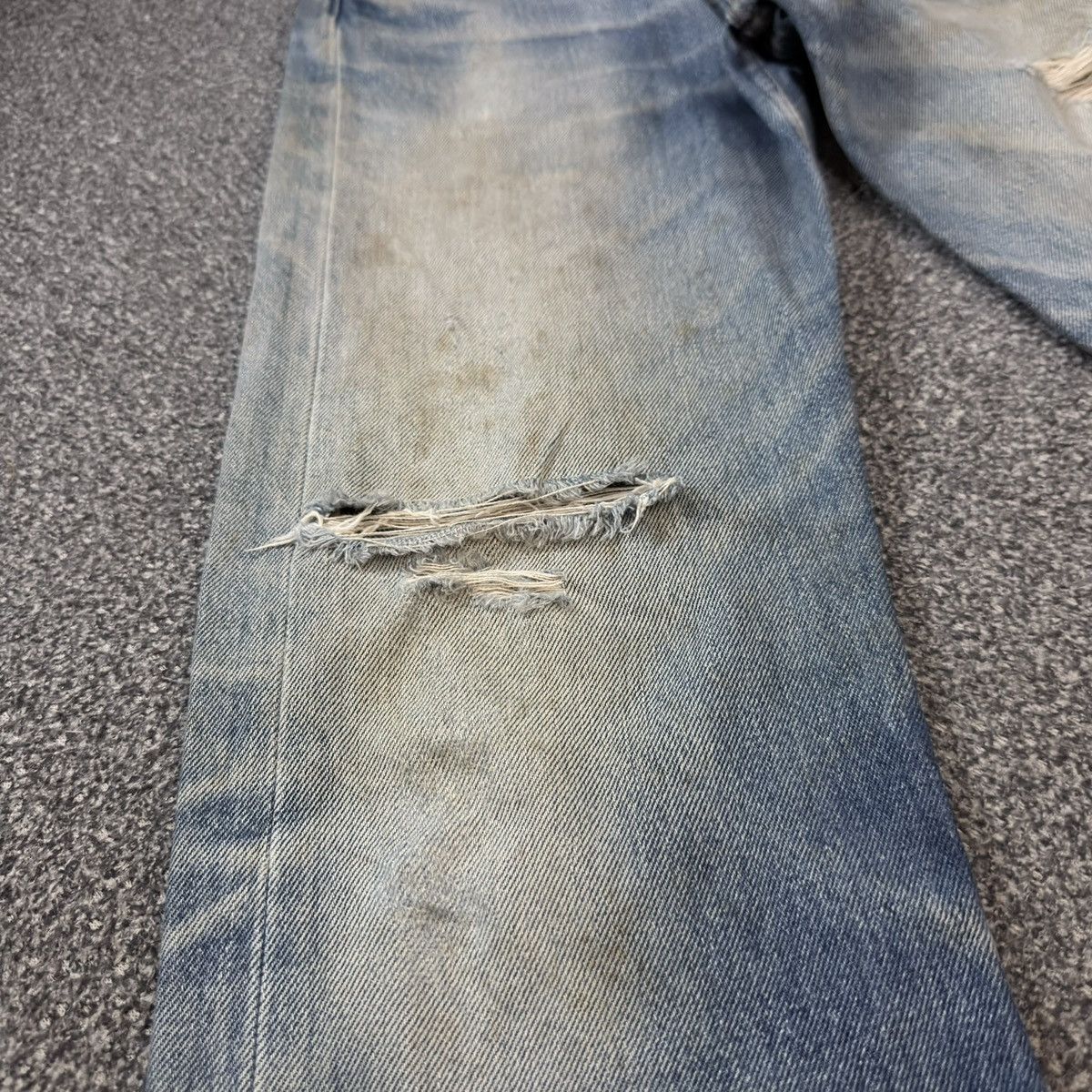 Levi's Vintage Clothing 🇺🇸 Vintage 1995 Levis 501 Made in Usa Distressed Dirty Washed Size US 29 - 6 Thumbnail