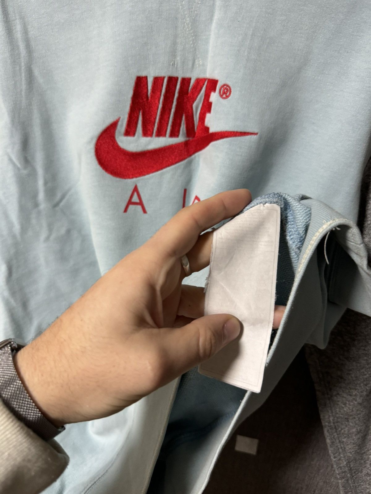 Other Nike Vintage Embroidery Logo y2k Sweatshirt Size US M / EU 48-50 / 2 - 6 Thumbnail