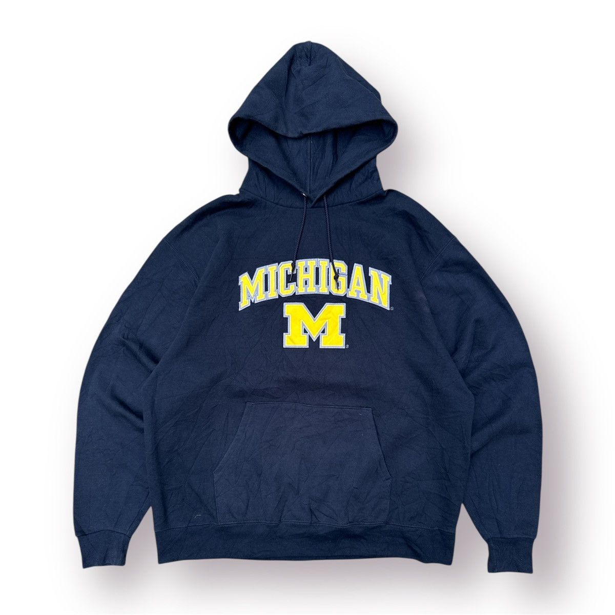 Champion 🔥 VINTAGE Y2K CHAMPION MICHIGAN COLLEGE LOGO HOODIES - L Size US M / EU 48-50 / 2 - 1 Thumbnail