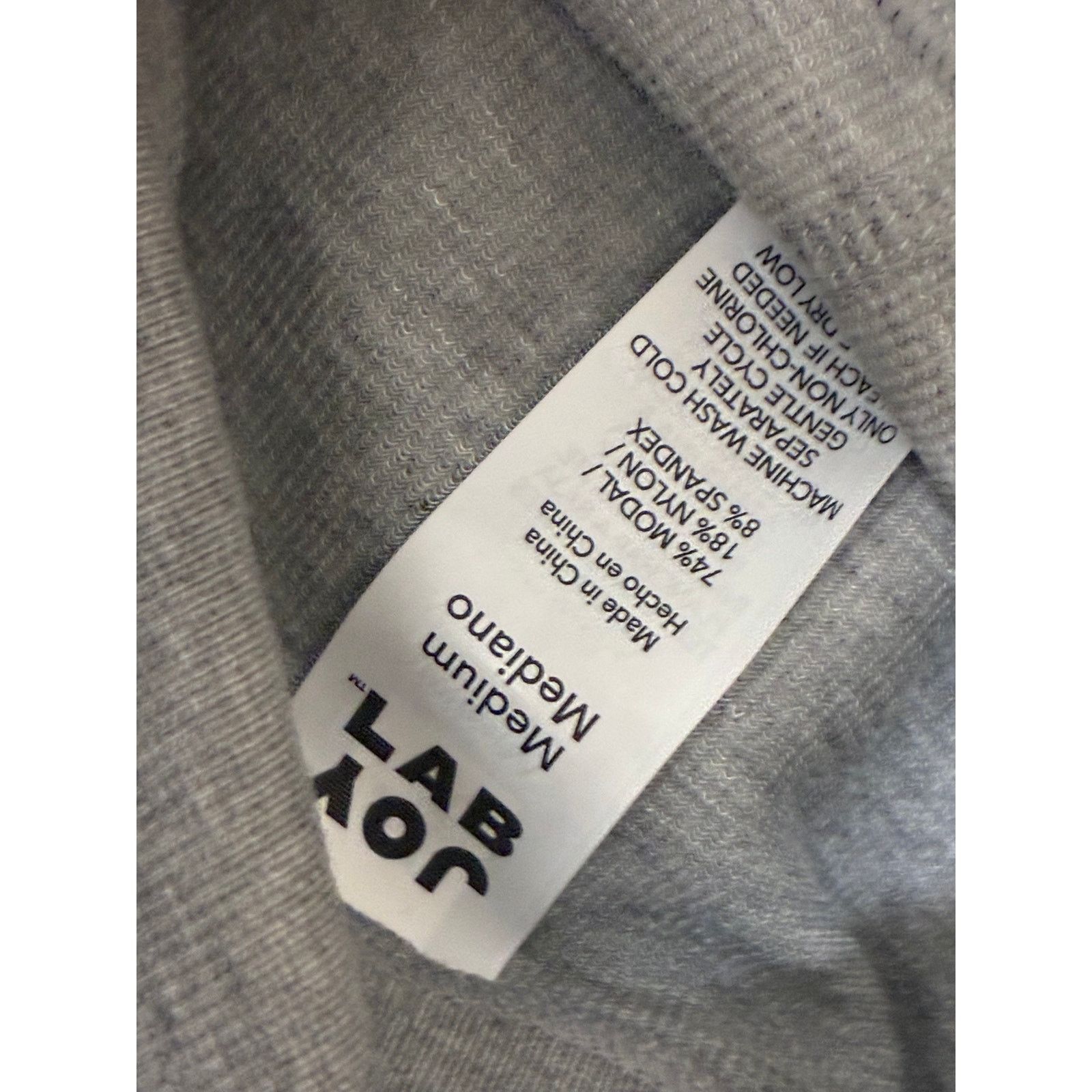 The Unbranded Brand Lab Joy Women’s 7/8 Length High Rise Leggings Sz Medium Gray Size 30" / US 8 / IT 44 - 6 Thumbnail