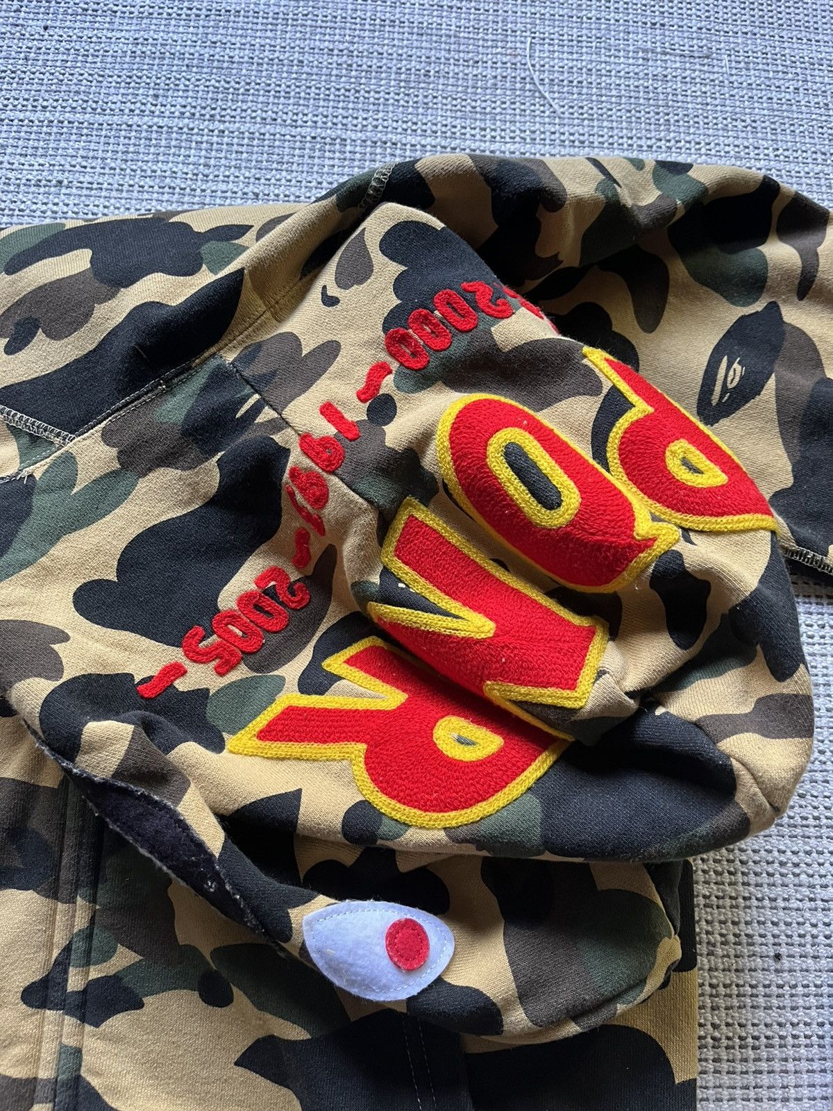 Bape 1st Camo PONR Shark Full Zip Hoodie Size US M / EU 48-50 / 2 - 4 Thumbnail
