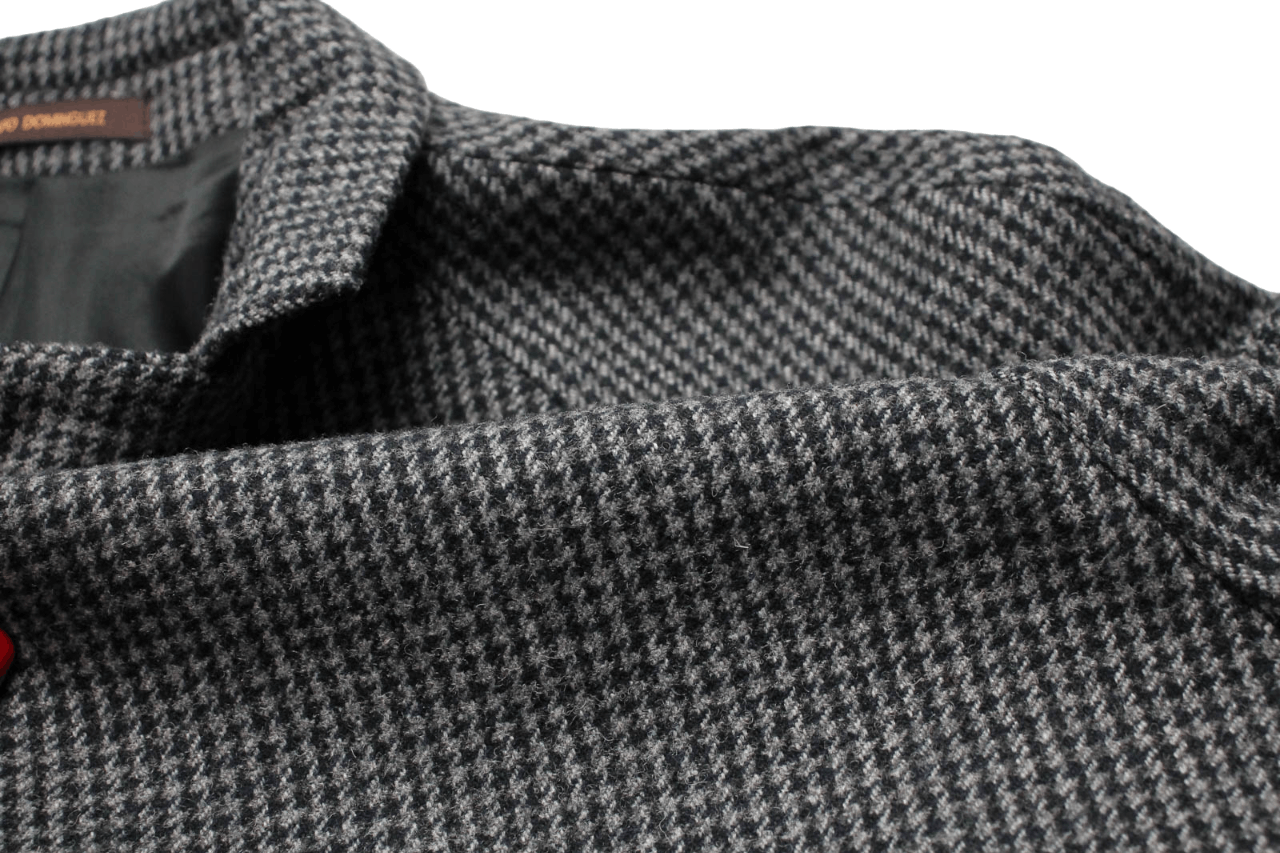 Adolfo Dominguez ADOLFO DOMINGUEZ Coat Men's (EU) 50 Wool Blend Houndstooth Size US L / EU 52-54 / 3 - 7 Thumbnail