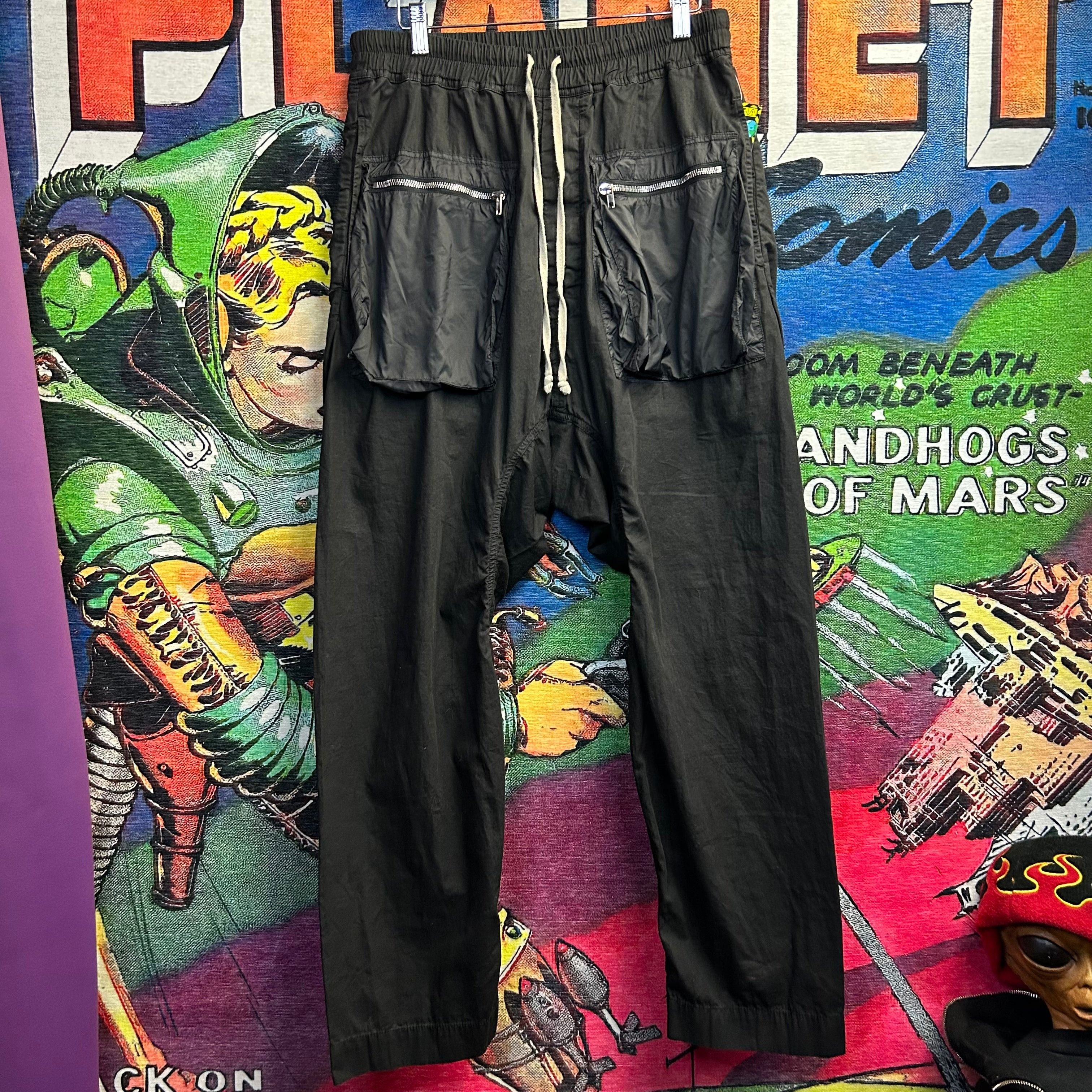 image of Rick Owens Sombra Oscura Pants Size 28” in Black, Men's