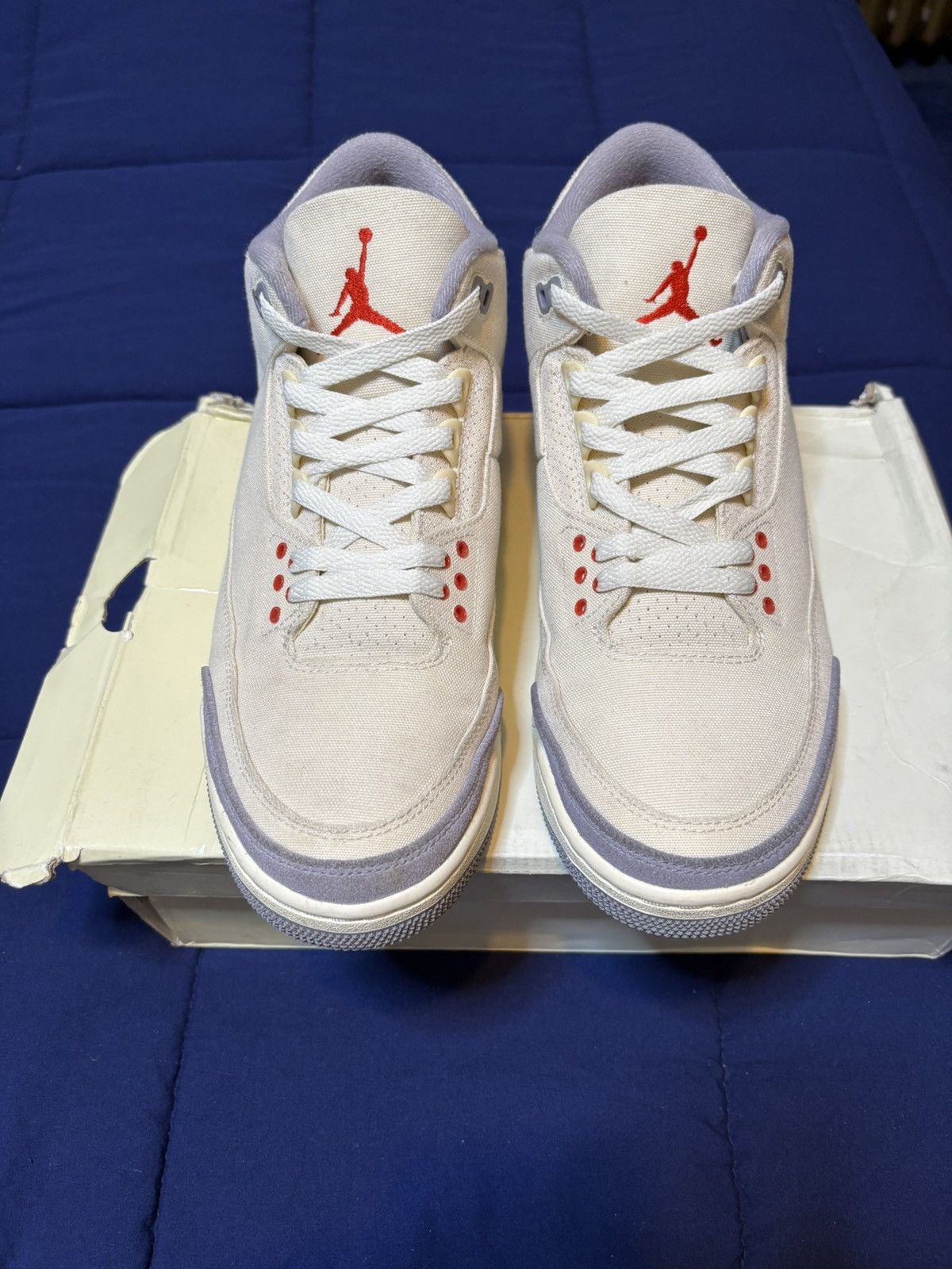 Jordan Brand Jordan 3 Retro SE Muslin 2022 Size 10 Size US 10 / EU 43 - 2 Thumbnail