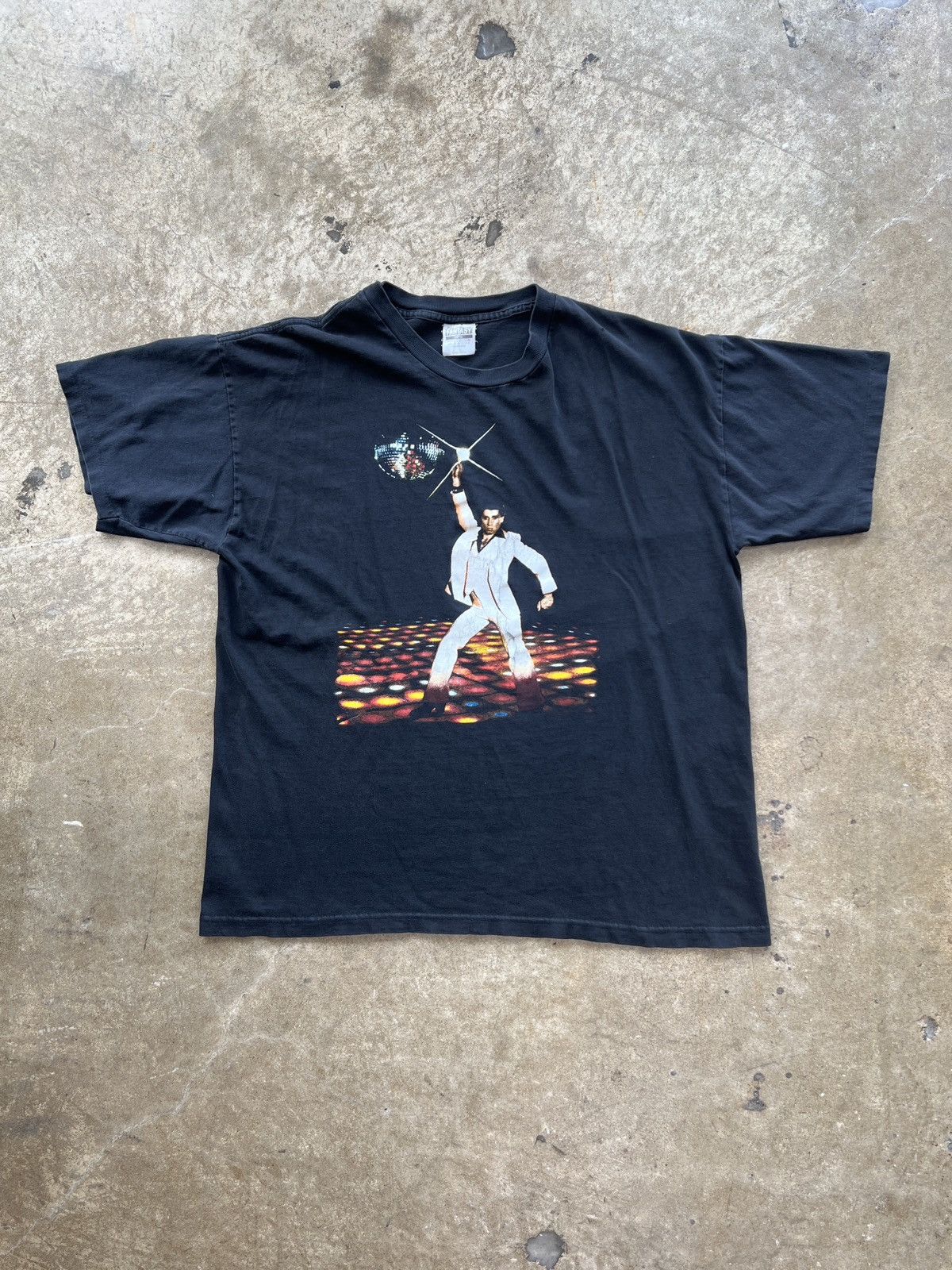 Vintage Vintage 80s Saturday Night Fever Movie Tee Single Stitch XL Size US XL / EU 56 / 4 - 2 Thumbnail