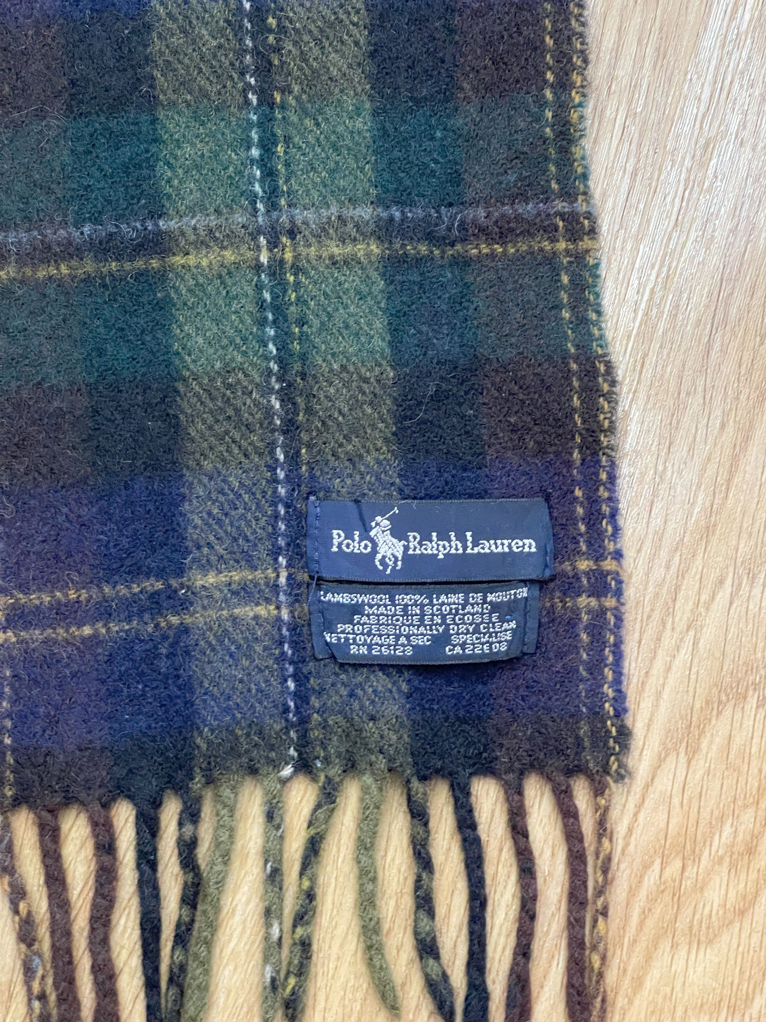 Polo Ralph Lauren Vintage Polo Ralph Lauren Scarf / Muffler - 6040 Size ONE SIZE - 7 Thumbnail