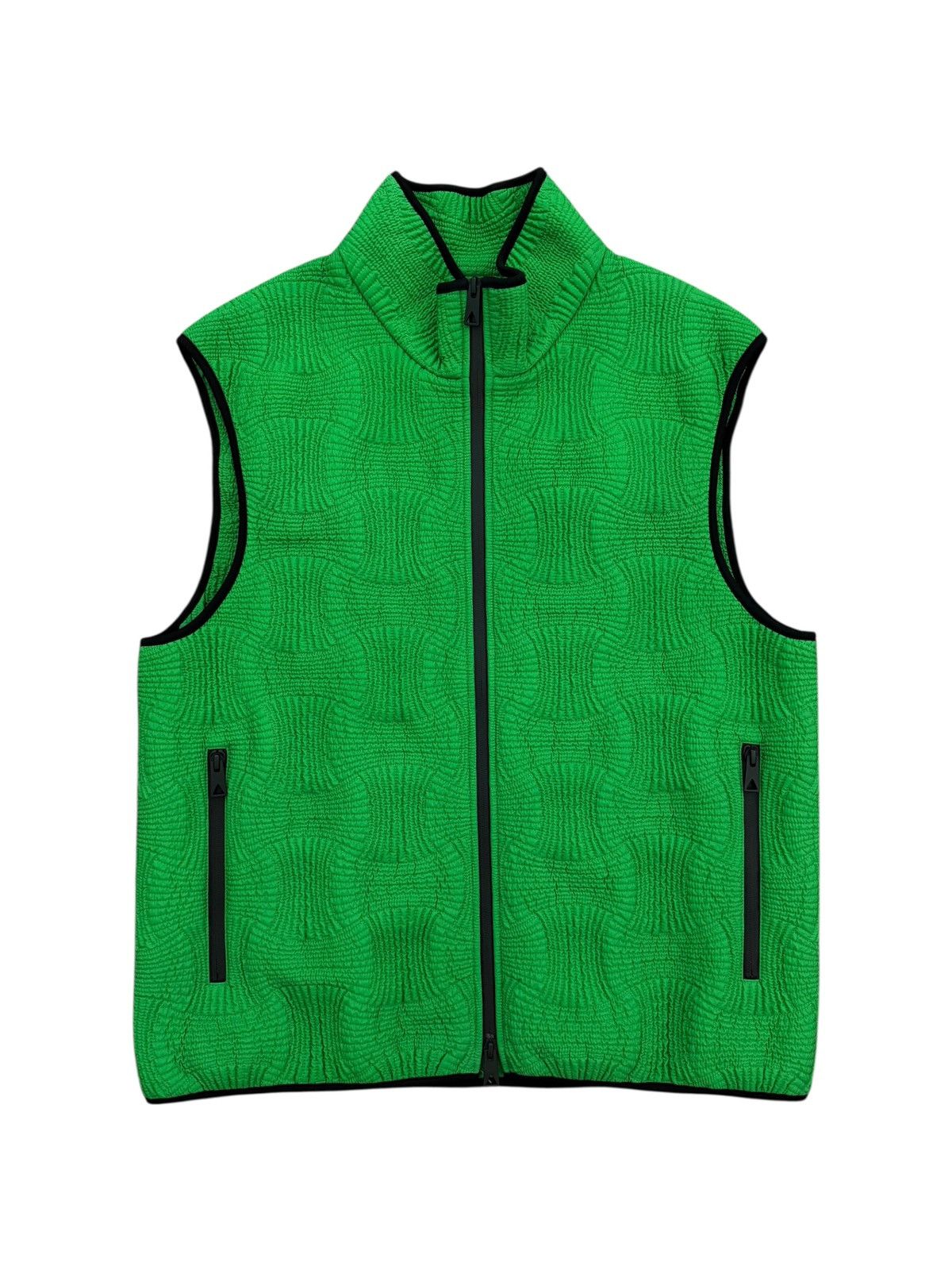 Bottega Veneta Bottega Veneta Intrecciato Parakeet Shell Gilet Size US M / EU 48-50 / 2 - 1 Thumbnail