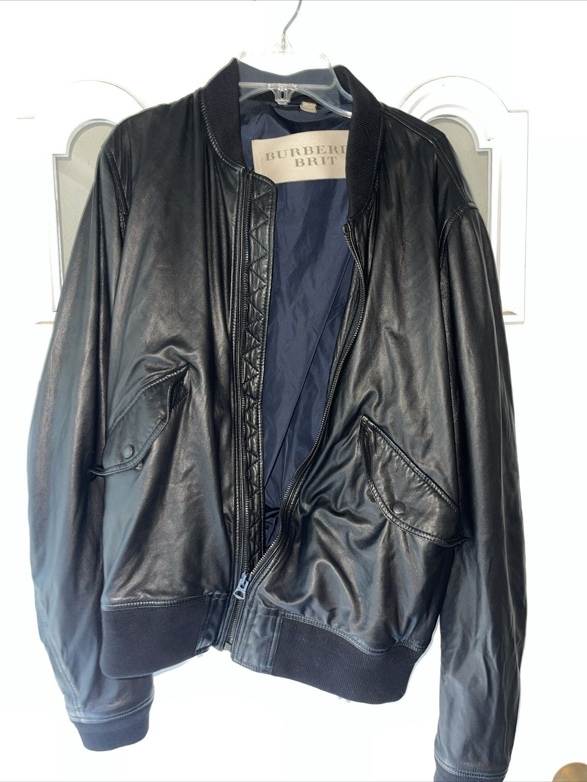 Burberry Burberry Brit Leather Jacket Size US M / EU 48-50 / 2 - 1 Thumbnail