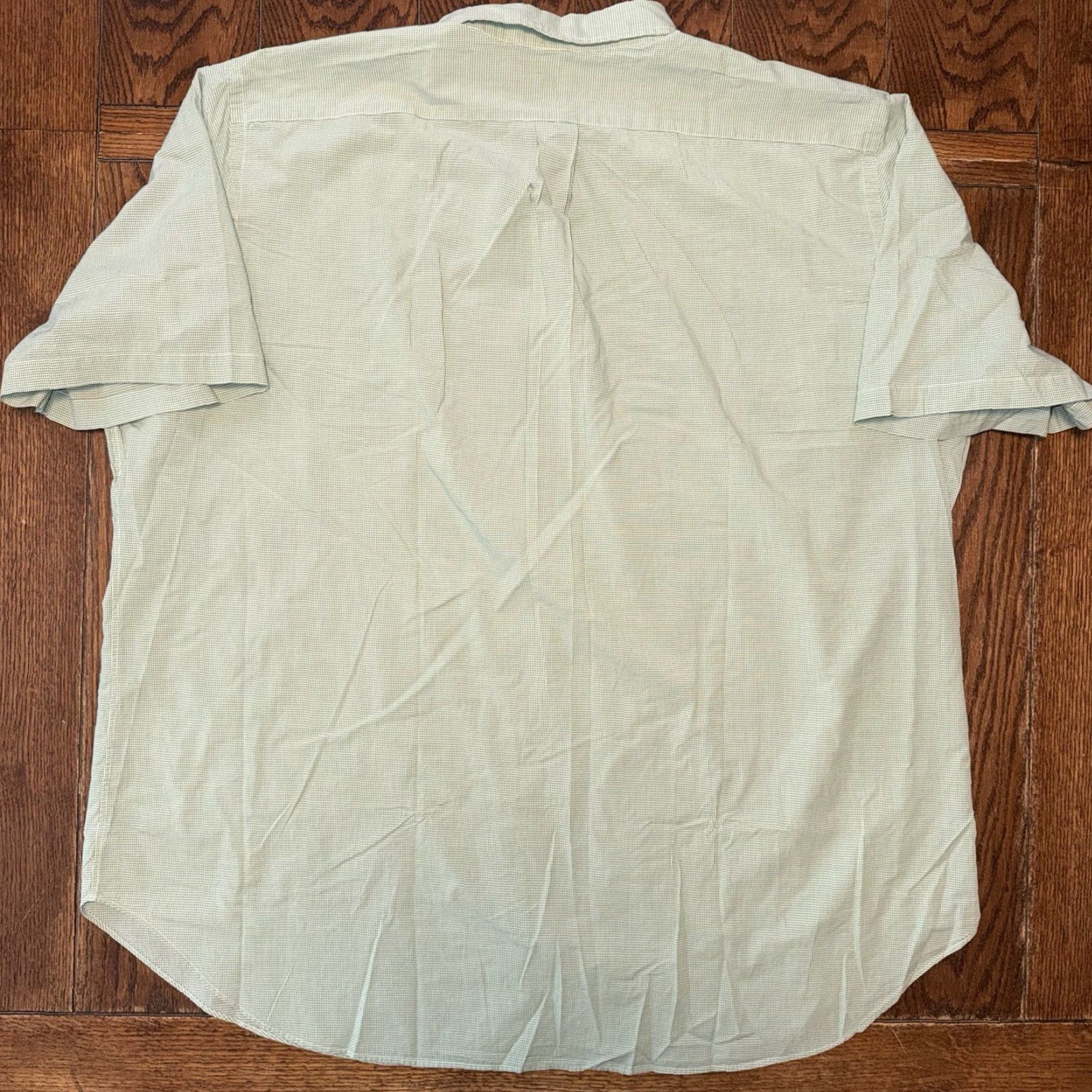 Ralph Lauren VINTAGE Ralph Lauren Shirt Mens 3XLT Green Classic Fit Button Up Short Sleeve New Size US XXL / EU 58 / 5 - 7 Thumbnail