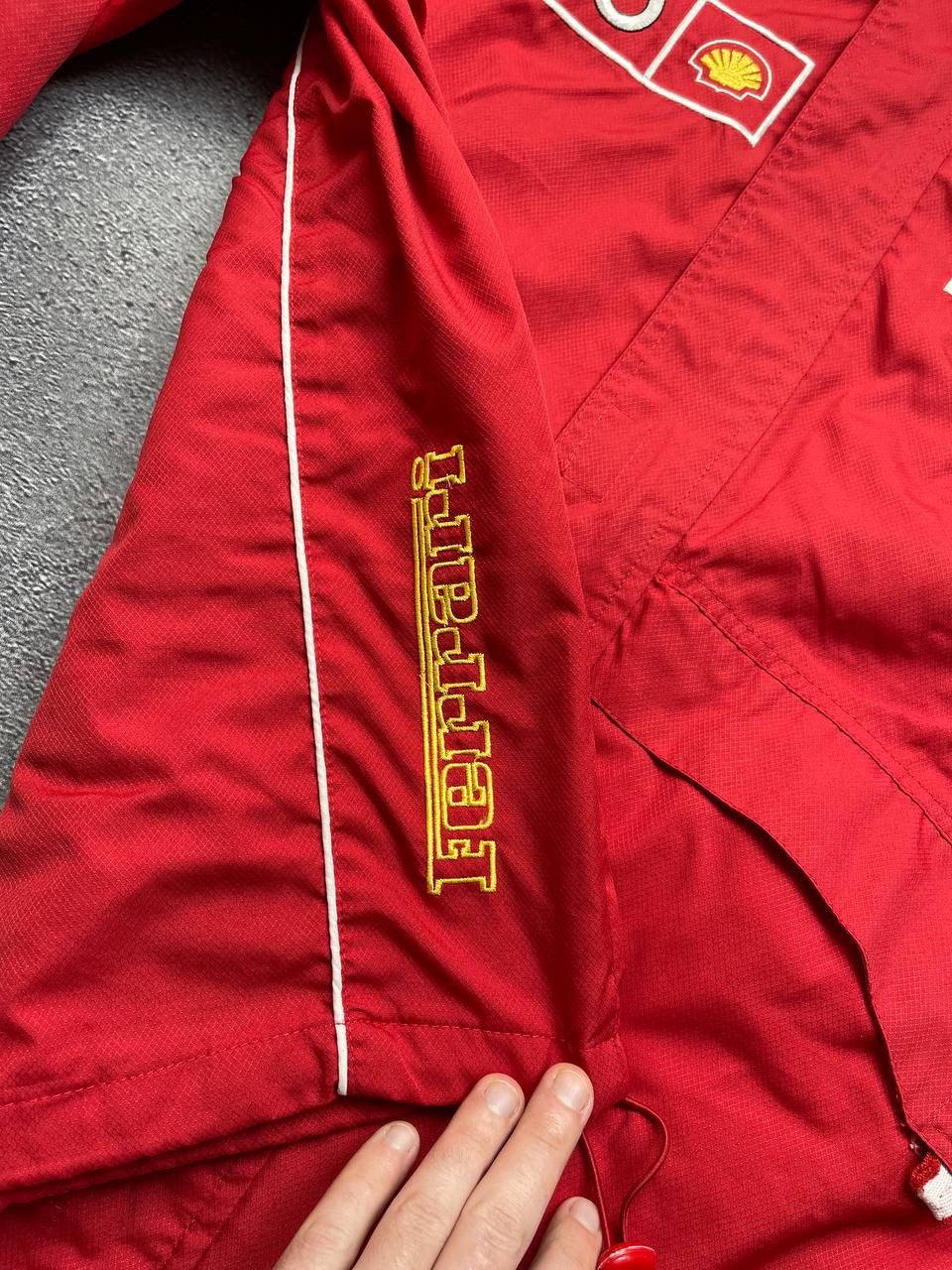 Ferrari Mens Vintage Ferrari Shell Light Hooded Jacket Size US M / EU 48-50 / 2 - 4 Thumbnail