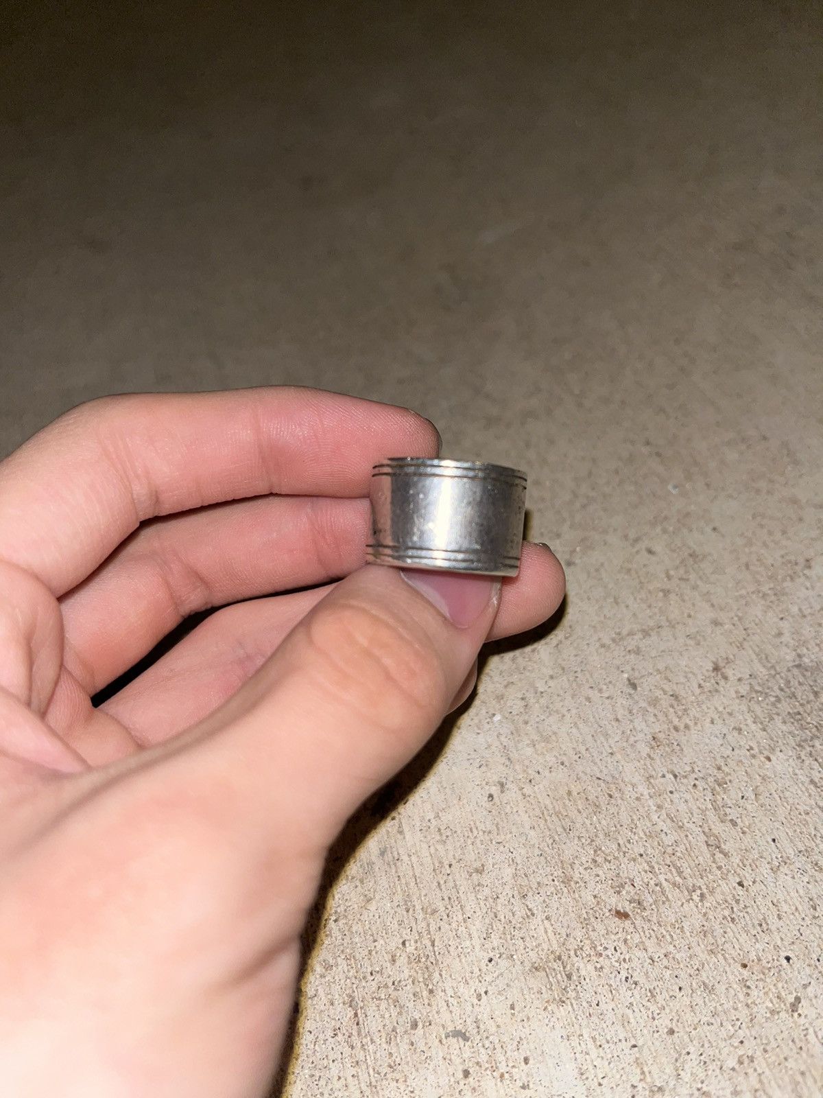 Number (N)ine Number (N)ine .925 Silver AW05 Fender Ring The High Streets Size ONE SIZE - 2 Thumbnail