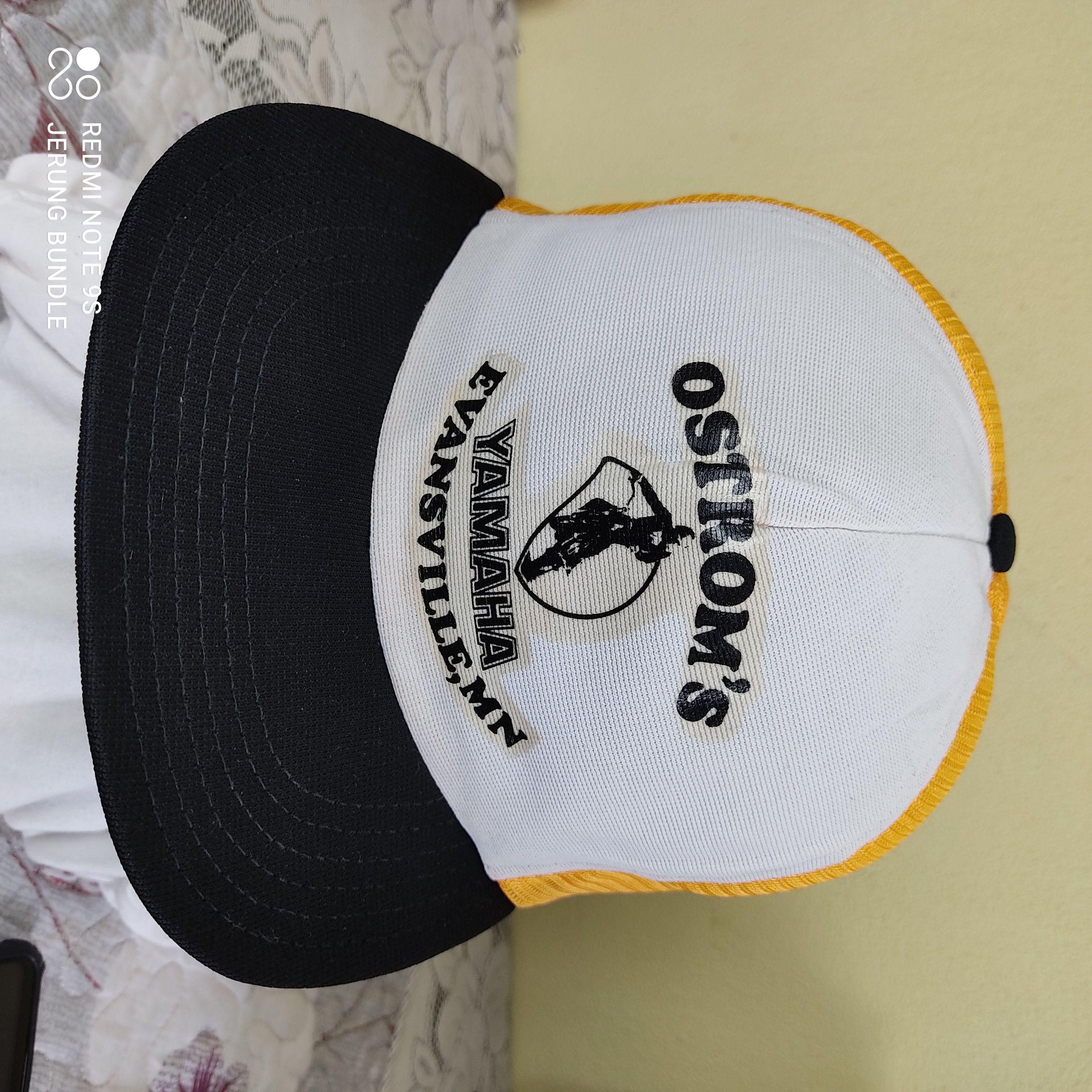 YAMAHA OSTROM'S EVANSVILLE, MN CAP TRUCKER VINTAGE 70'S