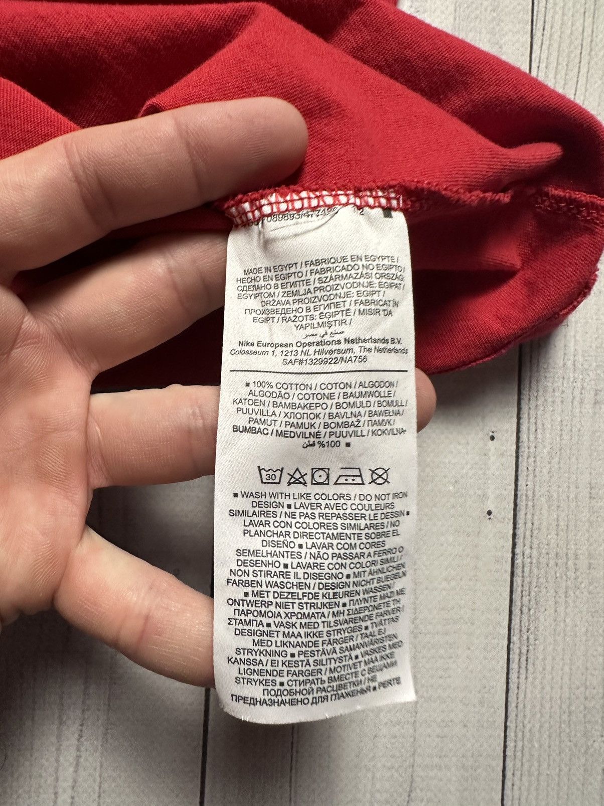Nike × Vintage Vintage Nike 7 Ronaldo Portugal size XL logo Size US XL / EU 56 / 4 - 4 Thumbnail