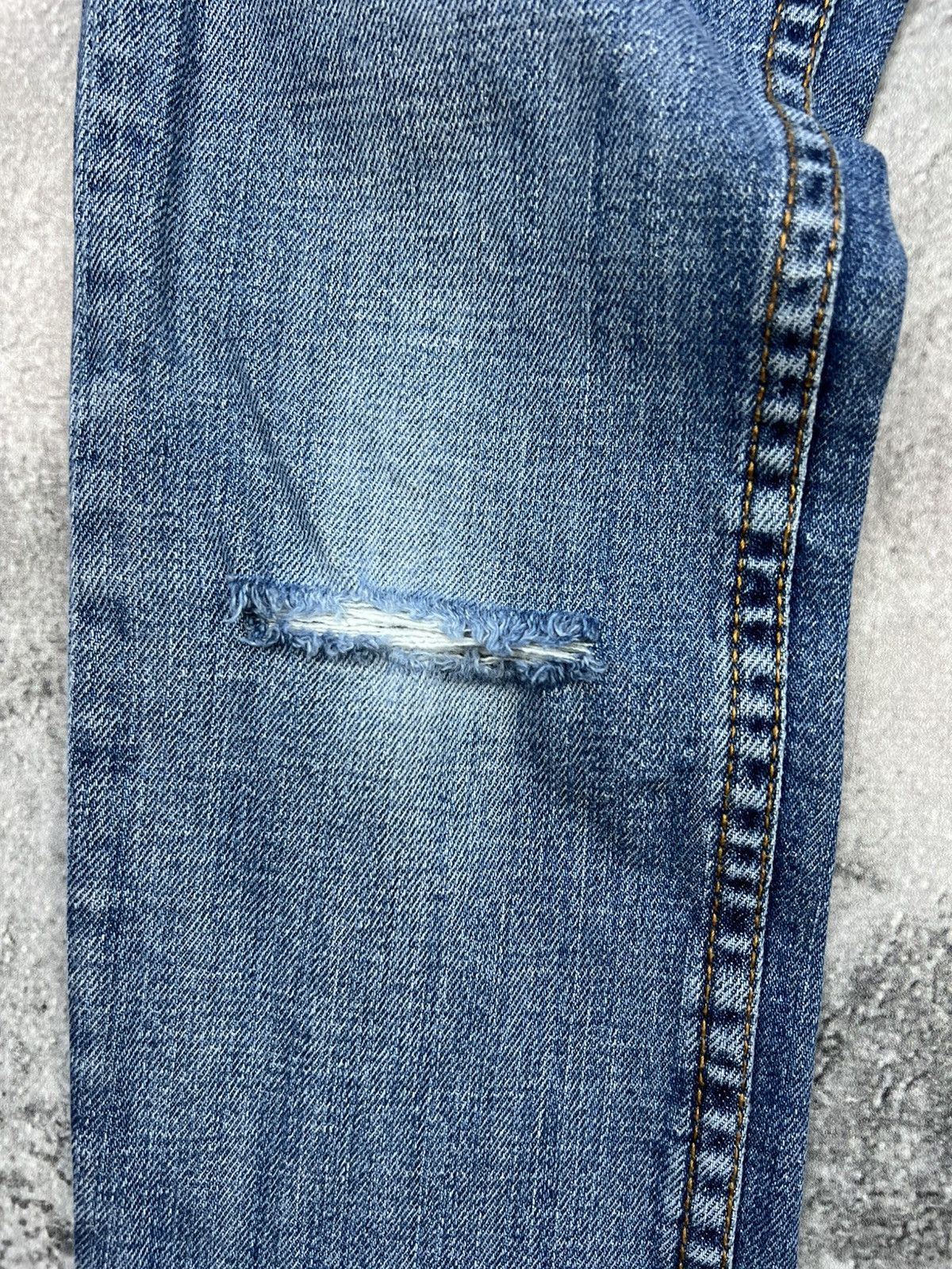 Sezane Sezane Blue Denim Pants Womens Jeans Size 25" / US 0 / IT 36 - 5 Thumbnail