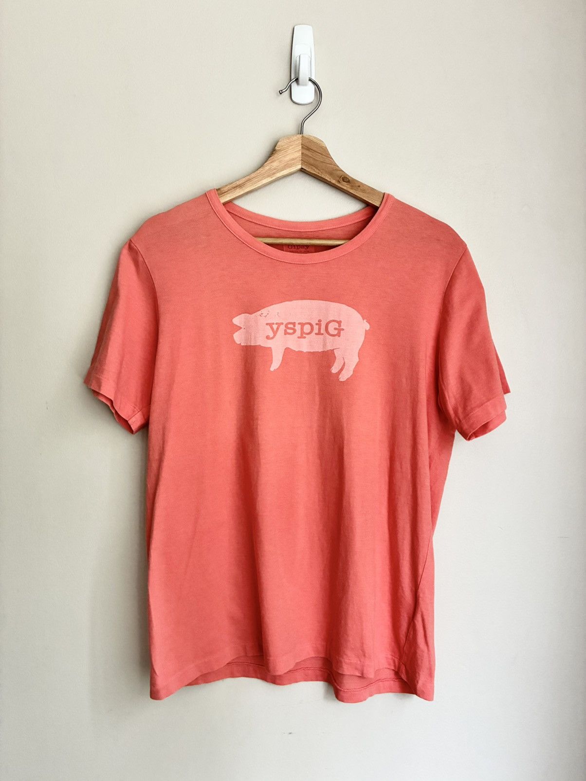 Yohji Yamamoto Yohji Yamamoto Y’s GIPSY Pig Logo Tee Size US M / EU 48-50 / 2 - 17 Thumbnail