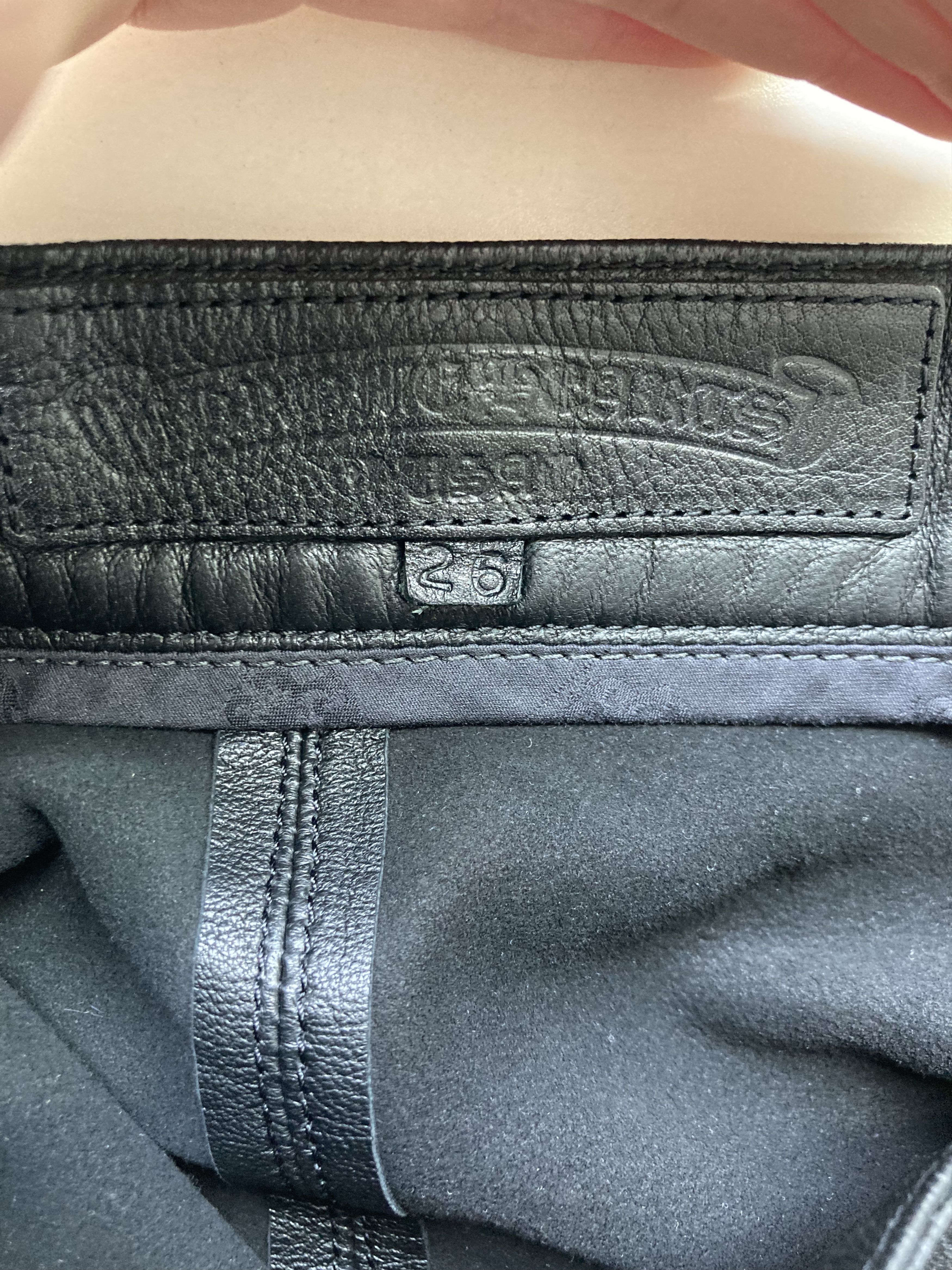 Chrome Hearts Chrome Hearts Leather Cargo Mini Black Skirt Size 4XL / US 24-26 - 8 Thumbnail