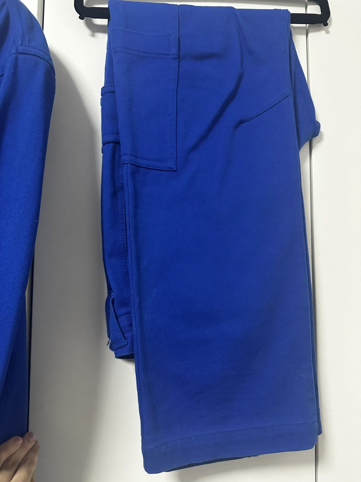 Versace Versace Blue Workwear Suit Size 46R - 7 Thumbnail