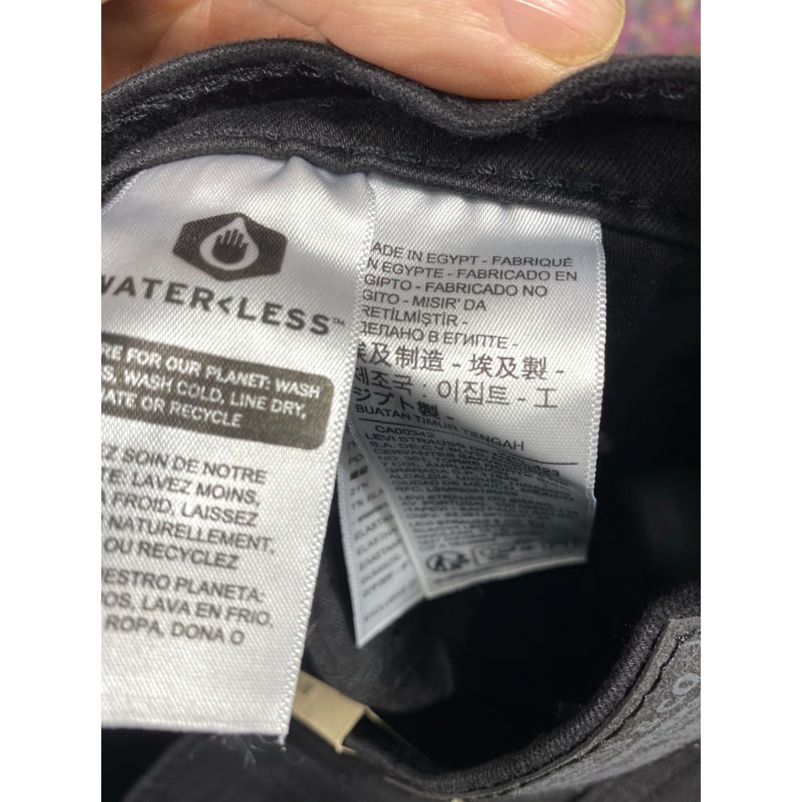 Levi's Levi's Womens 311 Shaping Skinny Jeans Black Mid Rise 28x28 Regular Denim Zip Shoes Logo 5-Pocket Womens Jeans Size 28" / US 6 / IT 42 - 7 Thumbnail