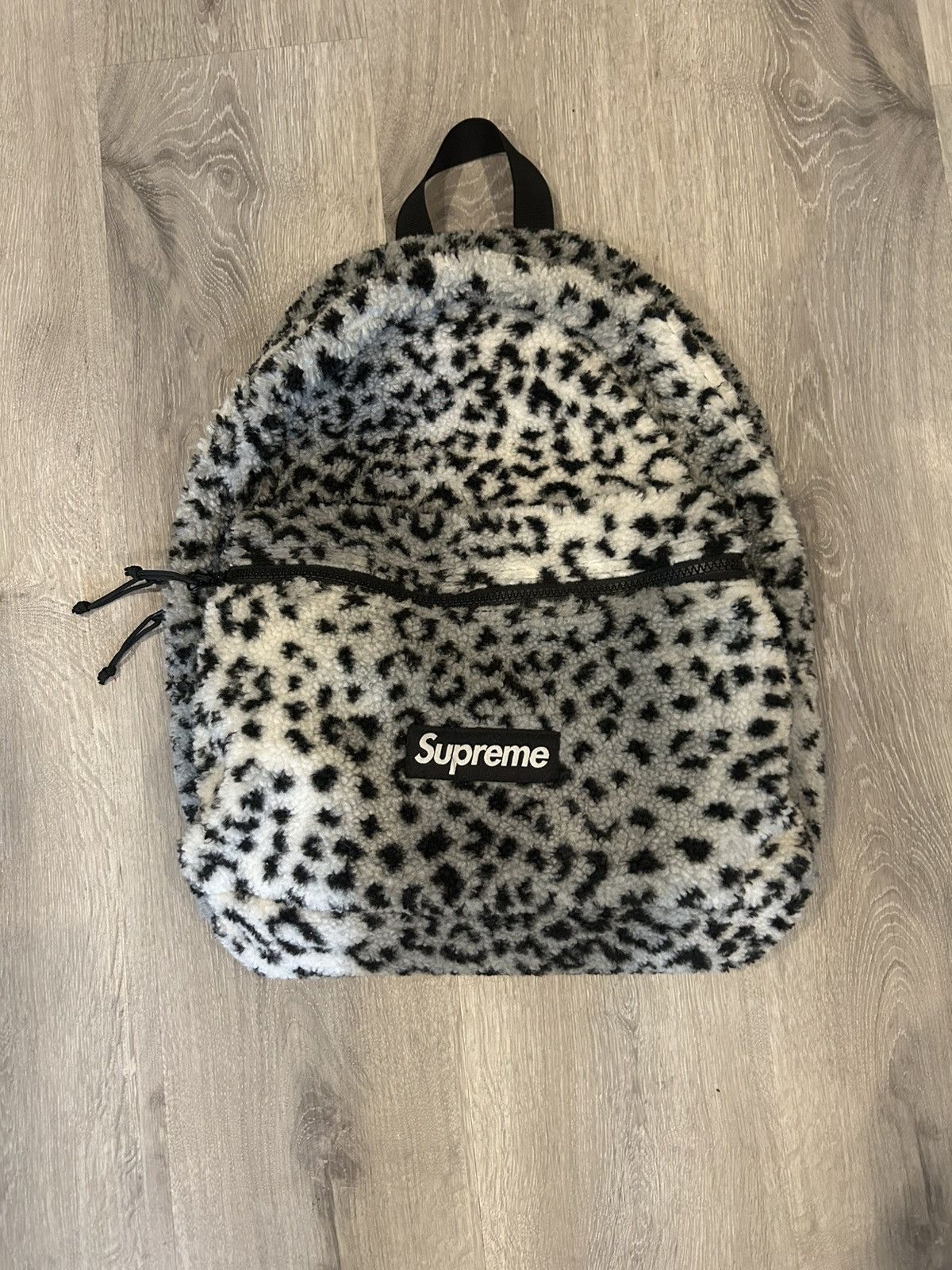 Supreme leopard backpack hotsell