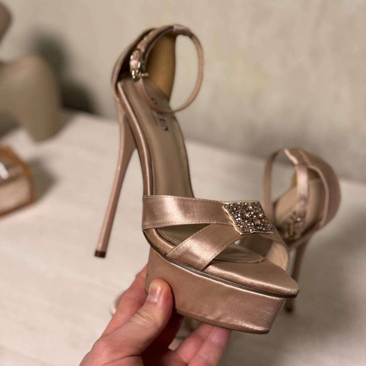 Y/Project Queen heeled sandals with platform, size 37 Size US 7 / IT 37 - 8 Thumbnail