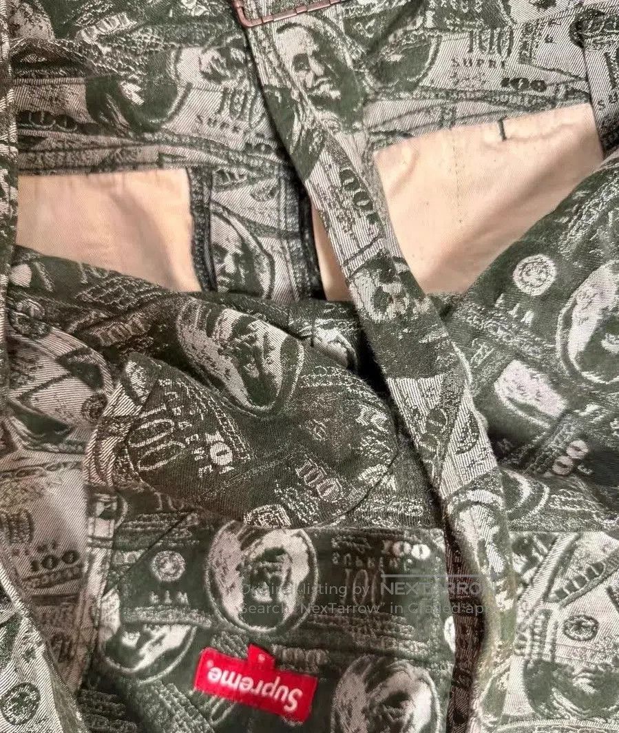Supreme Supreme 100 Dollar Bill Overalls 2017AW. Size US 30 / EU 46 - 3 Thumbnail