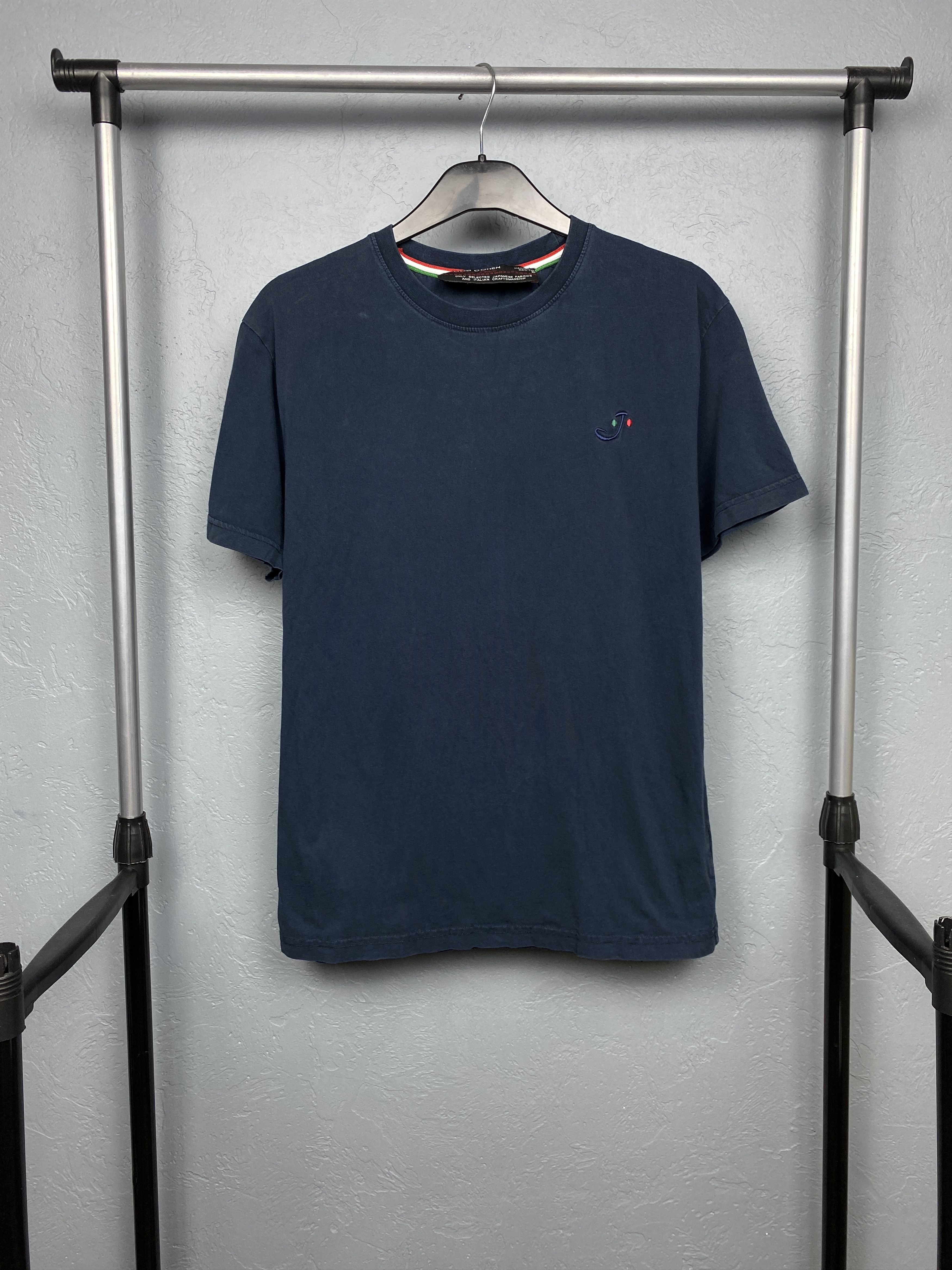Jacob Cohen Jacob Cohen Vintage Mens Crew Neck T-Shirt Size US XL / EU 56 / 4 - 1 Thumbnail