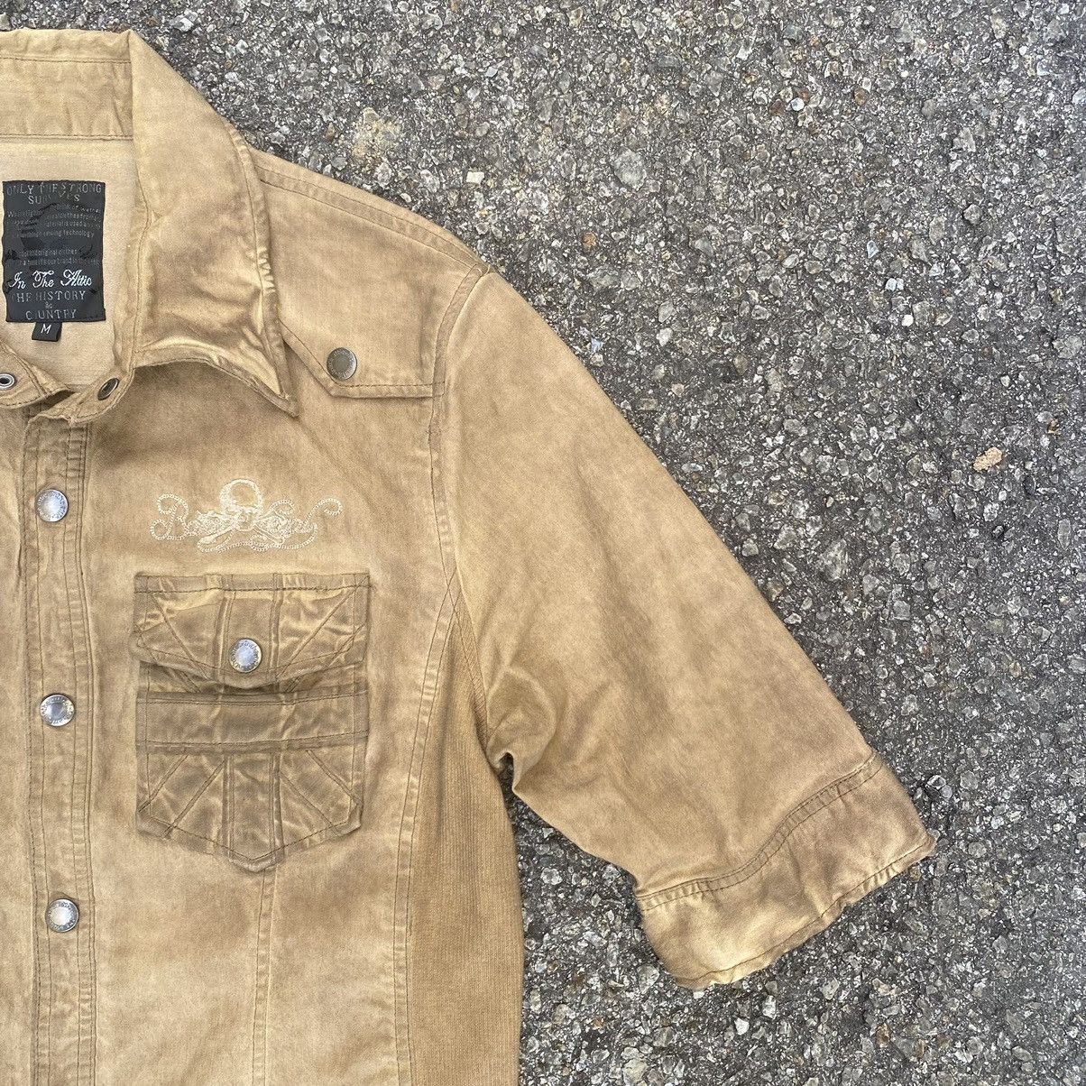 In The Attic In The Attic The Worked In The Morning Brown Button Shirt Size US M / EU 48-50 / 2 - 3 Thumbnail