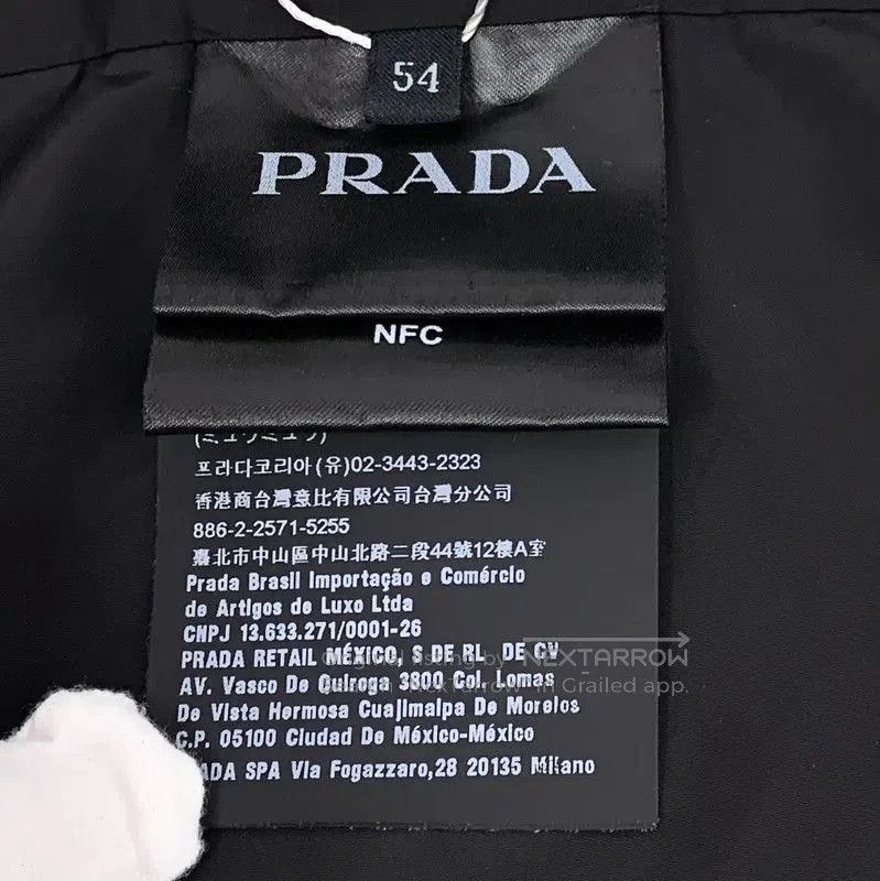 Prada Prada Black Men's Outerwear Jacket Size XL. Size US XL / EU 56 / 4 - 7 Thumbnail