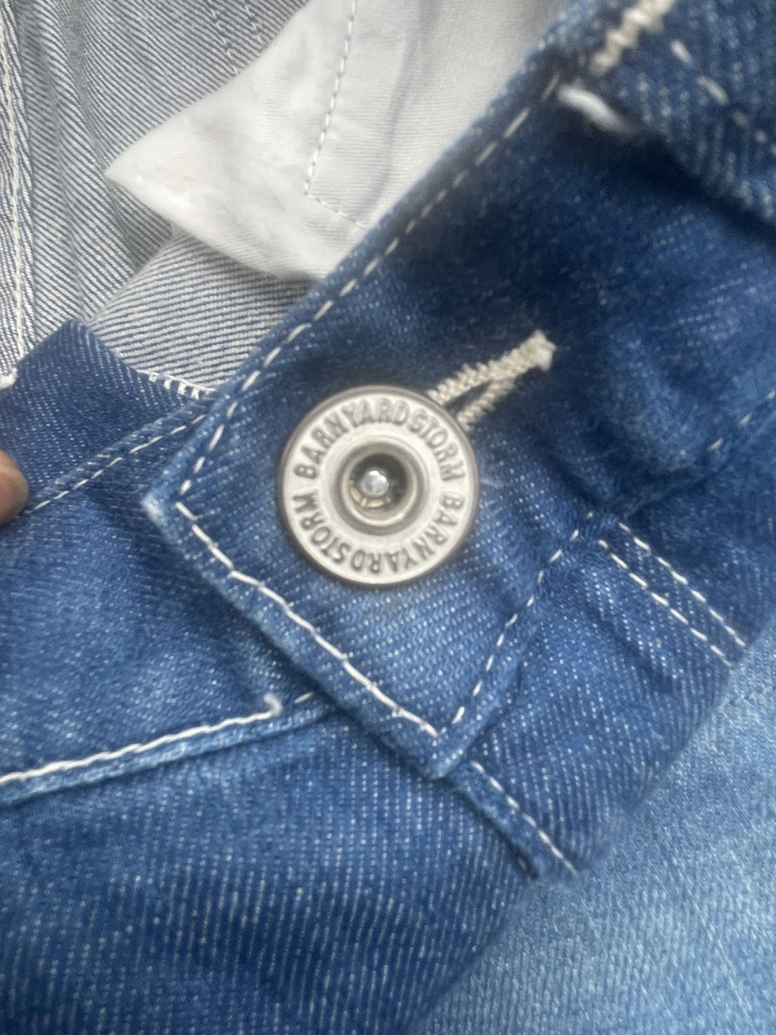 Japanese Brand Barnyardstorm Rework Distresed Jeans Size US 28 / EU 44 - 9 Thumbnail