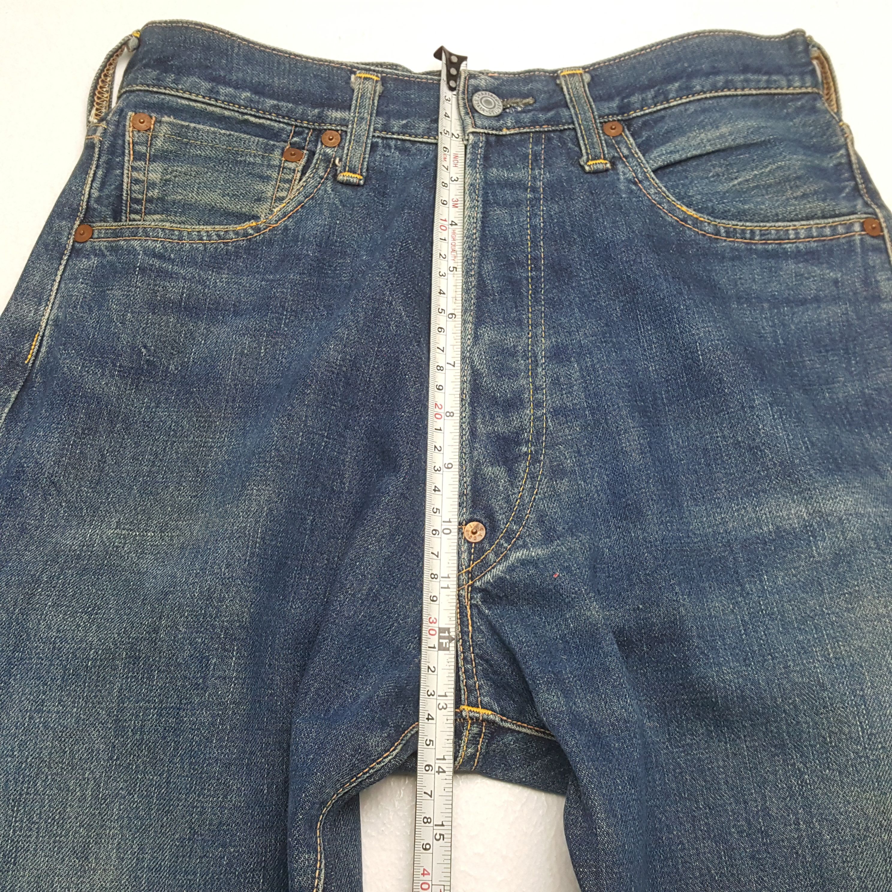 Evisu × Japanese Brand × Vintage Vintage EVIS Japanese Brand Daicock Custom Style Jeans Size US 28 / EU 44 - 8 Thumbnail