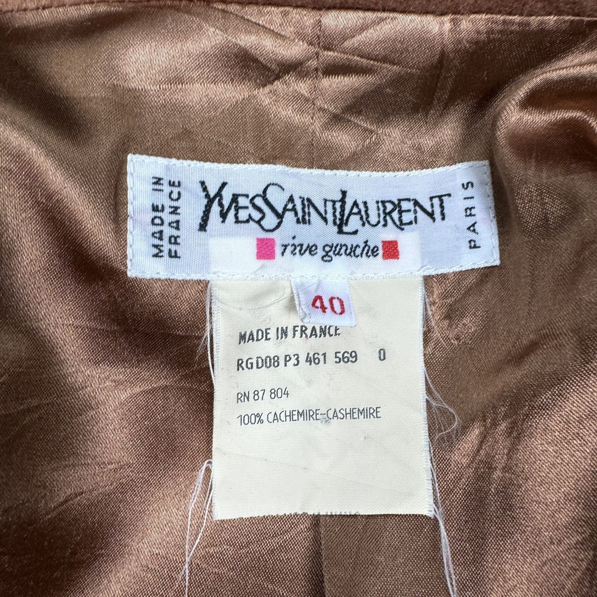 Yves Saint Laurent ⚡️YVES SAINT LAURENT RIVE GAUCHE COAT JACKET Size M / US 6-8 / IT 42-44 - 11 Thumbnail