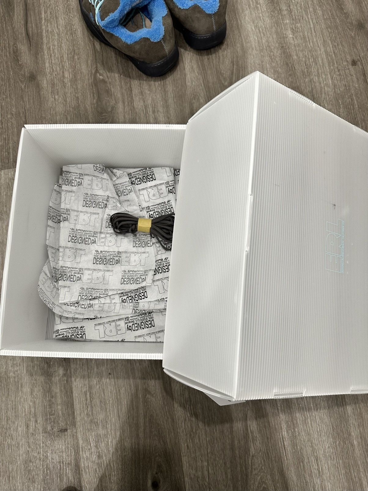 ERL ERL Vamp Sneakers Electric Grey | Grailed