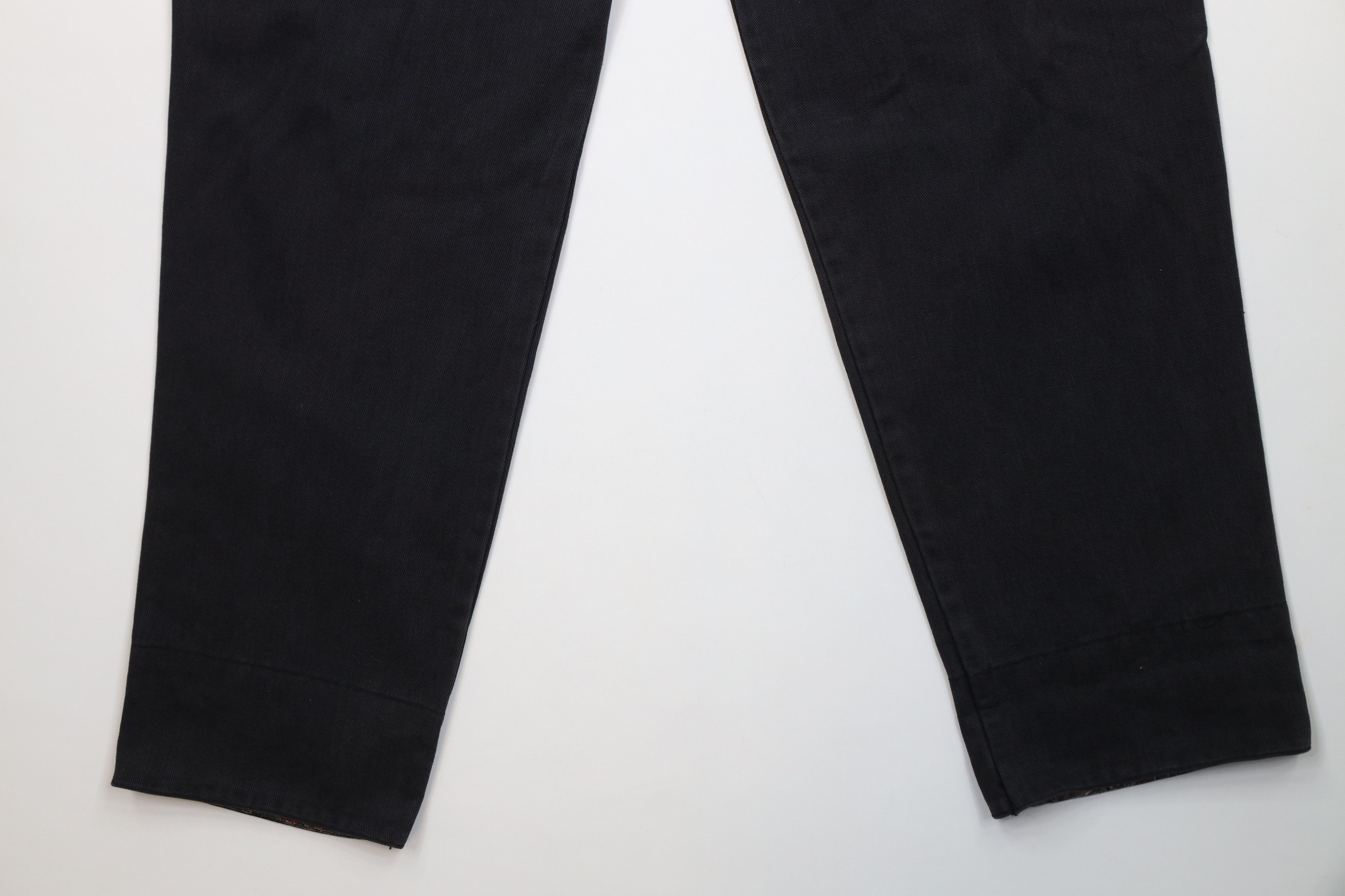 Deadstock Vintage 90s Streetwear Flip Cuff Baggy Fit Jeans