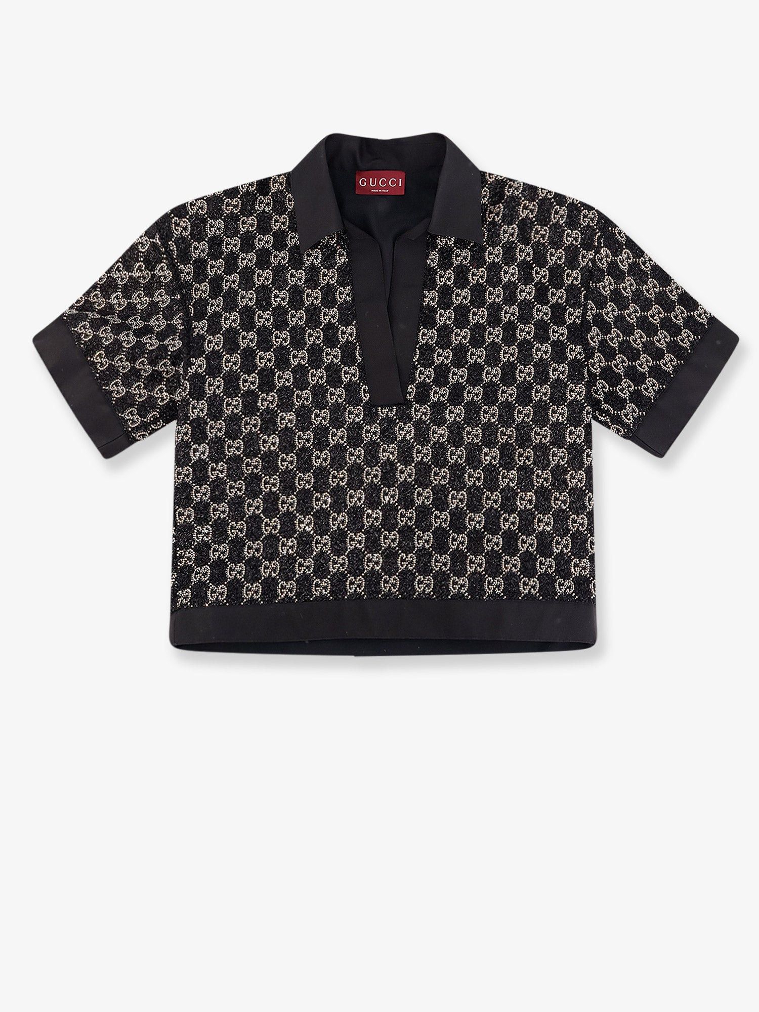 Gucci Lightweight Lame Wool Tweed Top Size S / US 4 / IT 40 - 1 Thumbnail