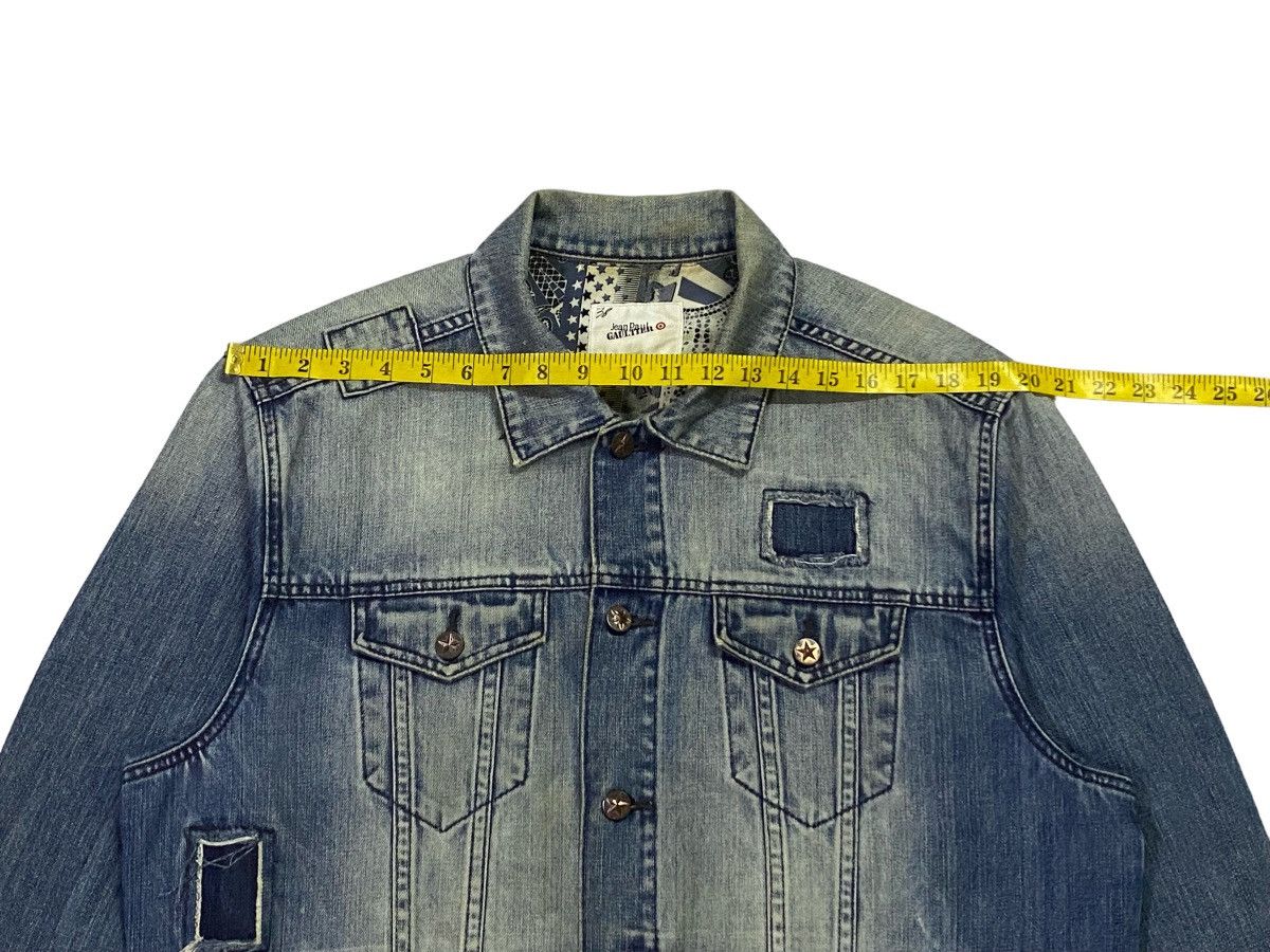 Jean Paul Gaultier Jean Paul Glaultier Distressed Denim Jacket Size US XL / EU 56 / 4 - 6 Thumbnail