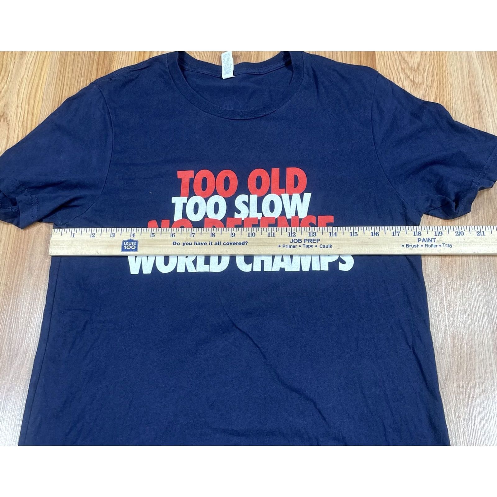 Vintage Canvas Printed Shirt Mens Medium Blue CrewNeck Short Sleeve Barstool Cotton | Vintage Size US M / EU 48-50 / 2 - 5 Thumbnail