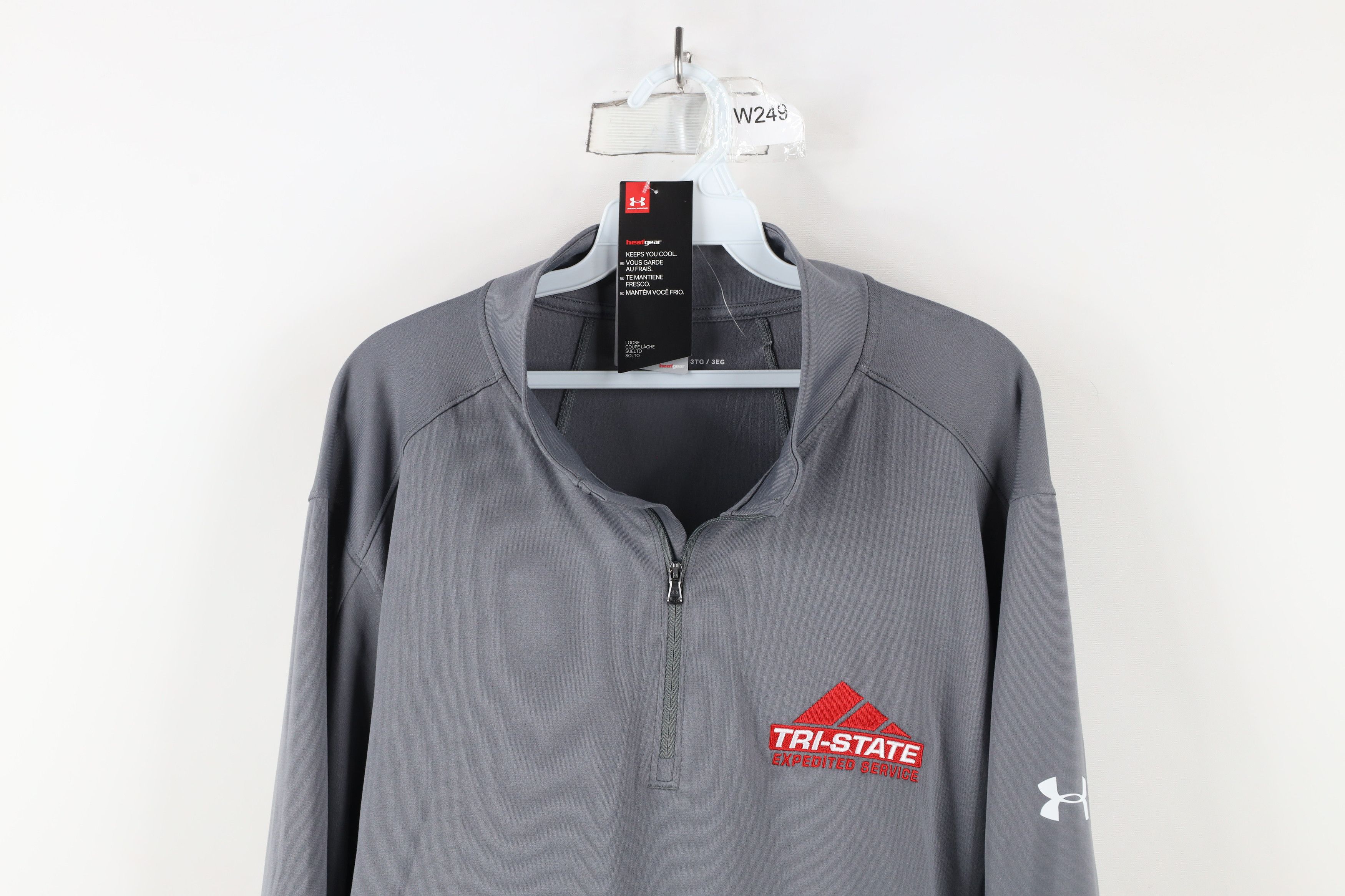 Under Armour × Vintage New Under Armour Lightweight Half Zip Pullover Jacket Size US XXL / EU 58 / 5 - 2 Thumbnail