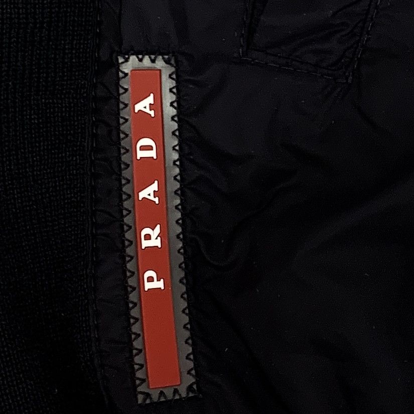 Prada Prada Wool Zip Jacket Black (46) Size US S / EU 44-46 / 1 - 5 Thumbnail