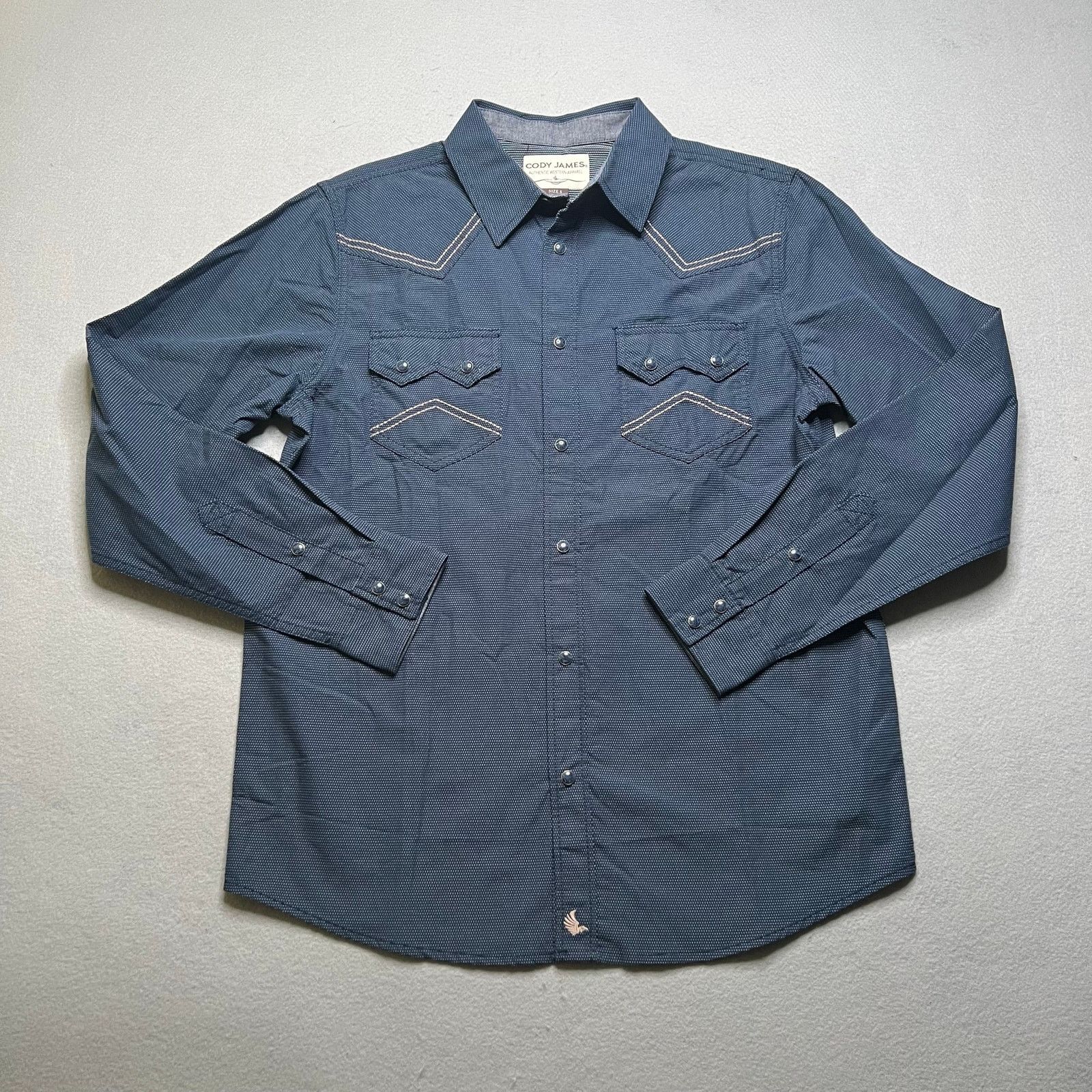 Cody James Cody James Western Pearl Snap Shirt Men’s Small Long Sleeve Size US S / EU 44-46 / 1 - 1 Thumbnail