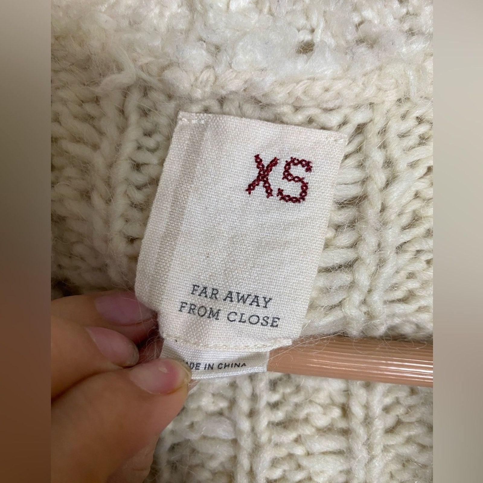 Anthropologie Anthropologie Far Away Alpaca Wool Chunky Cardigan XS Size XS / US 0-2 / IT 36-38 - 4 Thumbnail