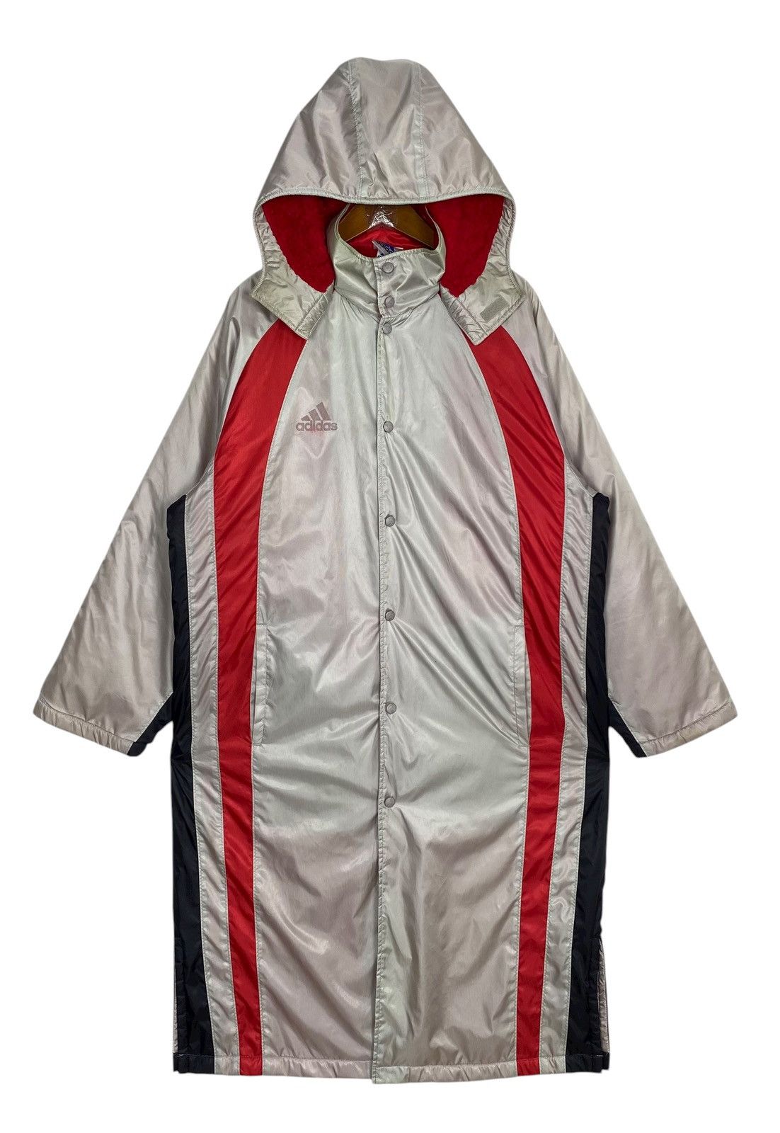 Adidas Rare‼️ Vintage Adidas Parka for Winter Big Logo Size US L / EU 52-54 / 3 - 3 Thumbnail