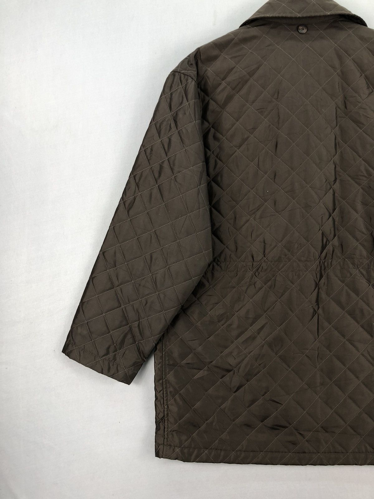 Salvatore Ferragamo Salvatore Ferragamo Quilted Jacket Golden Button Size US M / EU 48-50 / 2 - 7 Thumbnail