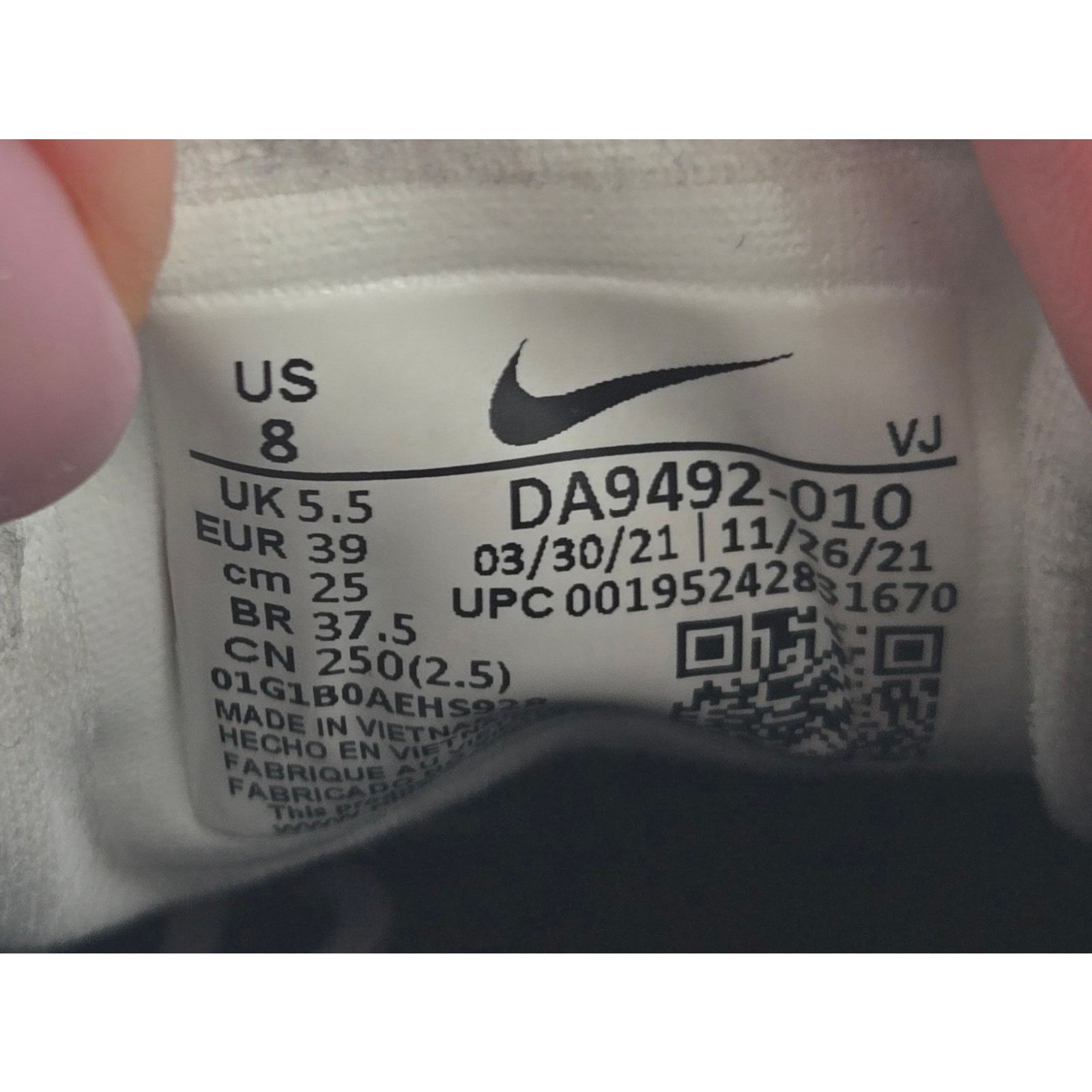 Nike Nike Air Zoom SuperRep 3 Womens 8 Black HIIT Training Shoes Size US 8 / IT 38 - 12 Thumbnail